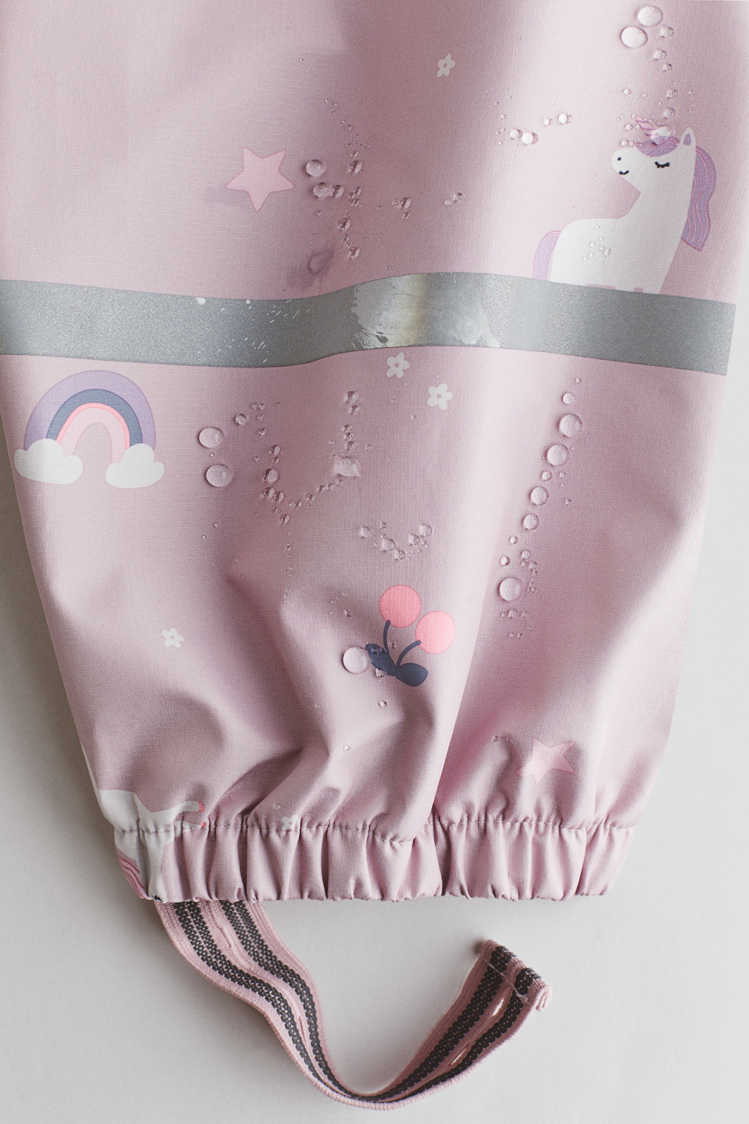 Rain trousers - Light dusty pink/Unicorns/Light khaki green/Dinosaurs/Blue/Dinosaurs/Beige/Leopard print - 3