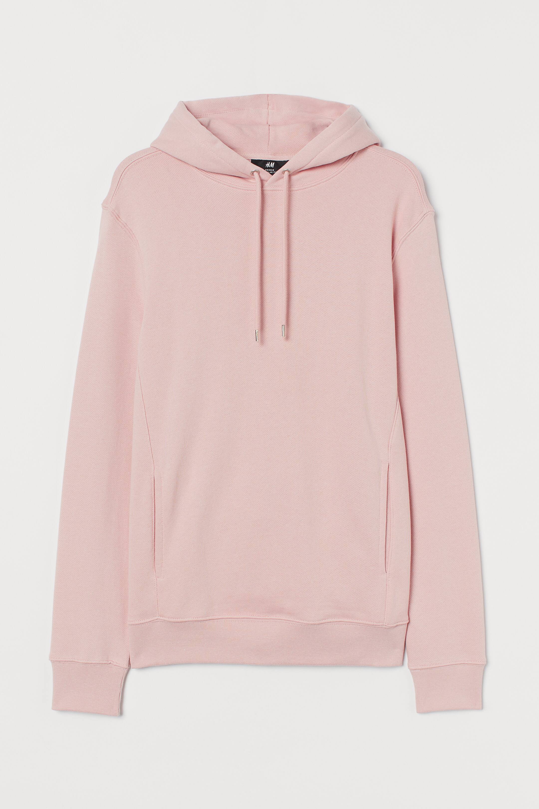 View larger image: Regular Fit Hoodie - Light pink - Men | H&M HK 1