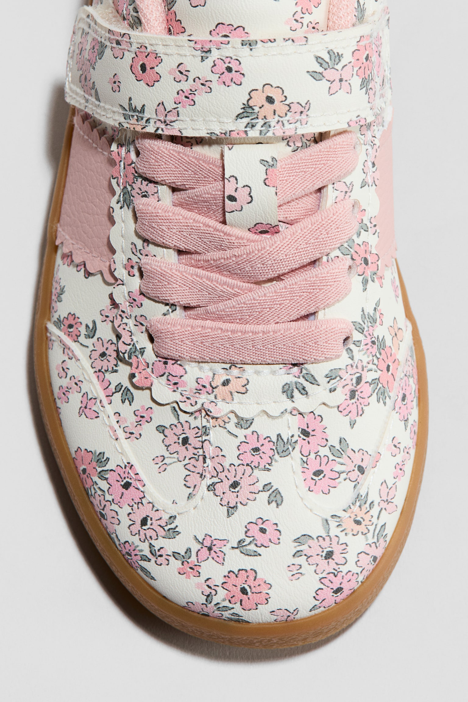 סניקרס - קרם/פרחוני/קרם/דובדבנים/בז'/מנומר - 3