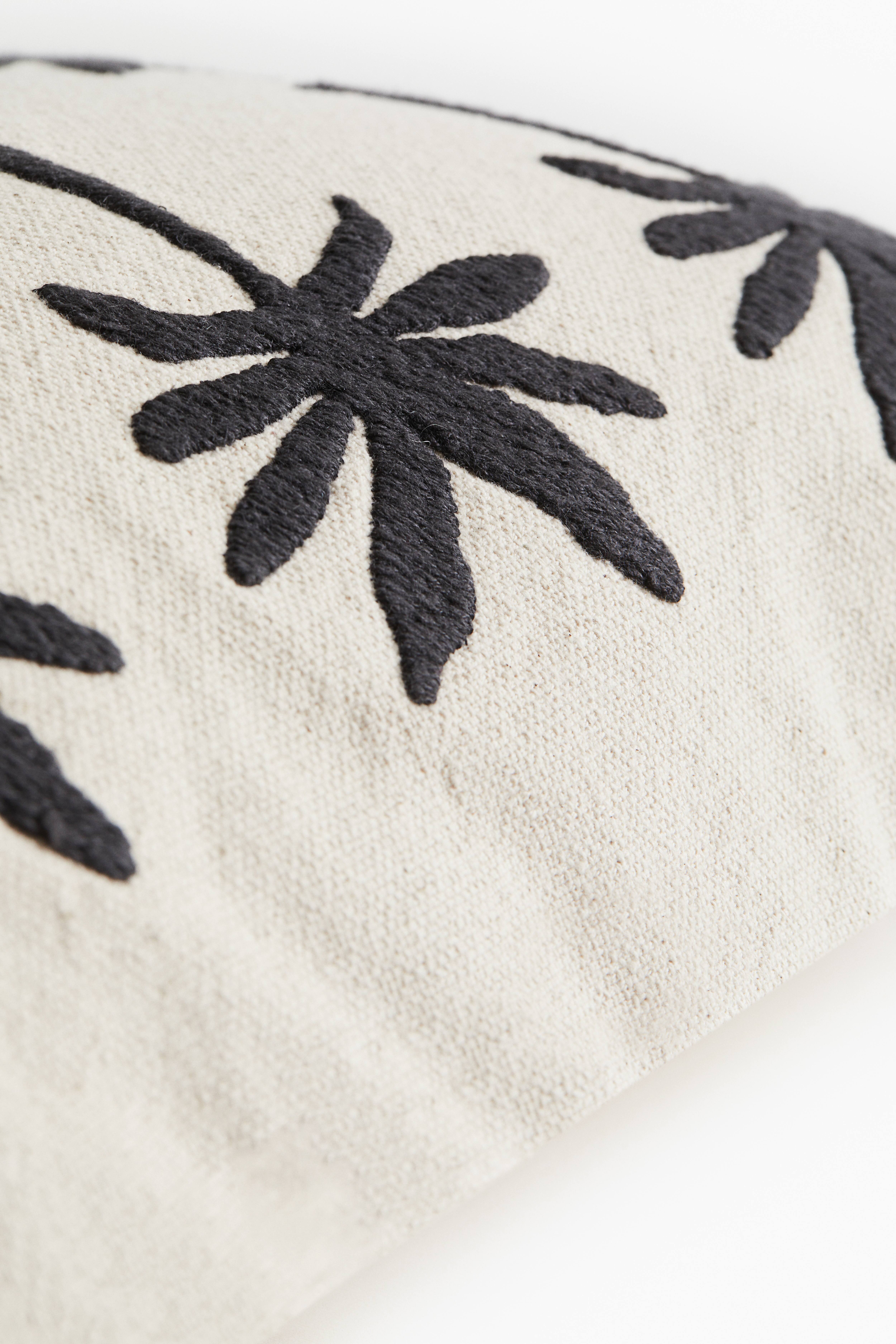Federa Cuscino Ricamata Mr & Mrs 30x50 Cm In Cotone Naturale Con Scritta, Per Matrimonio, Coppie, Anniversario E Decorazione Romantica