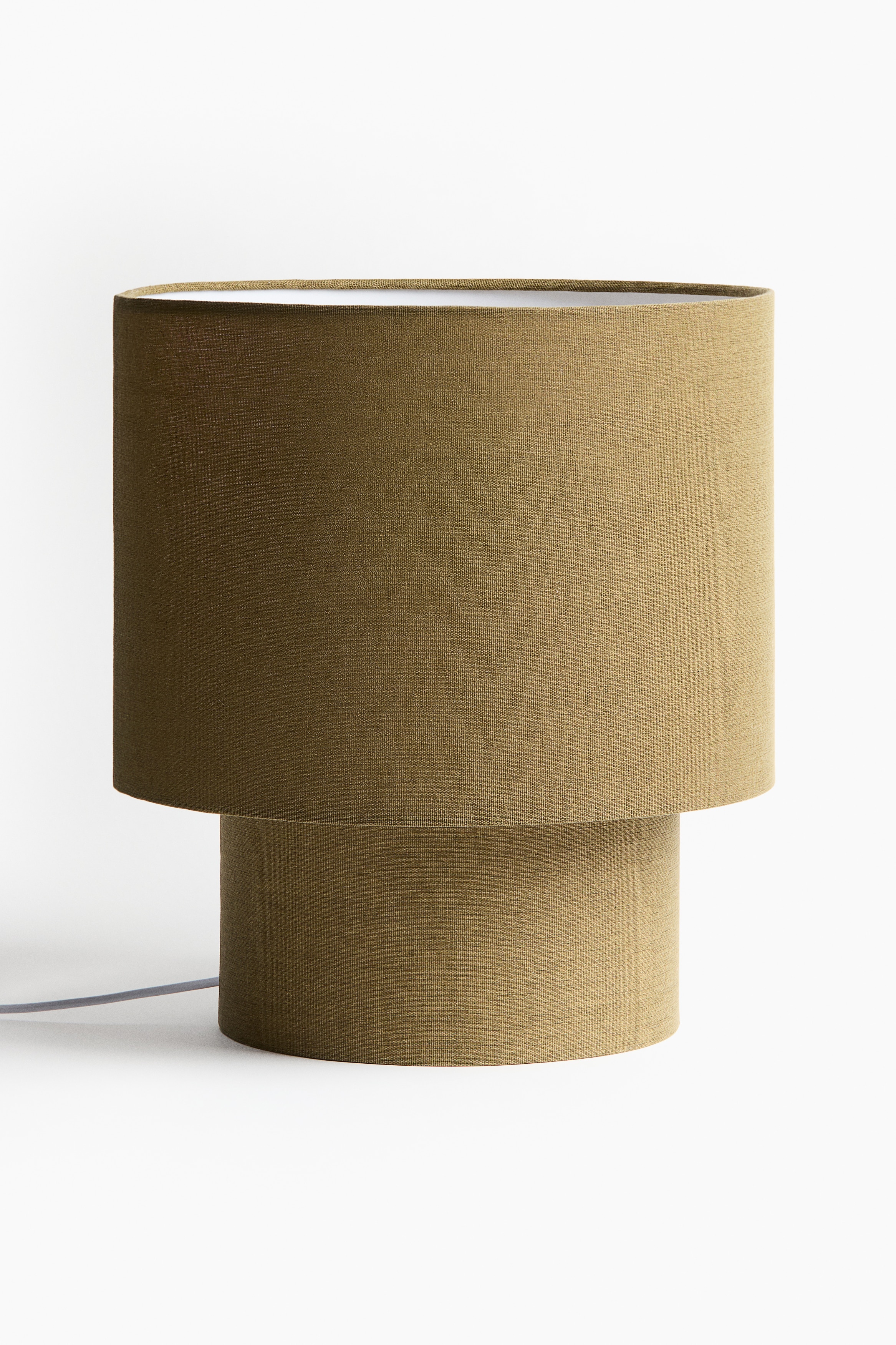 Large table lamp - Lys kakigrøn/Lys beige