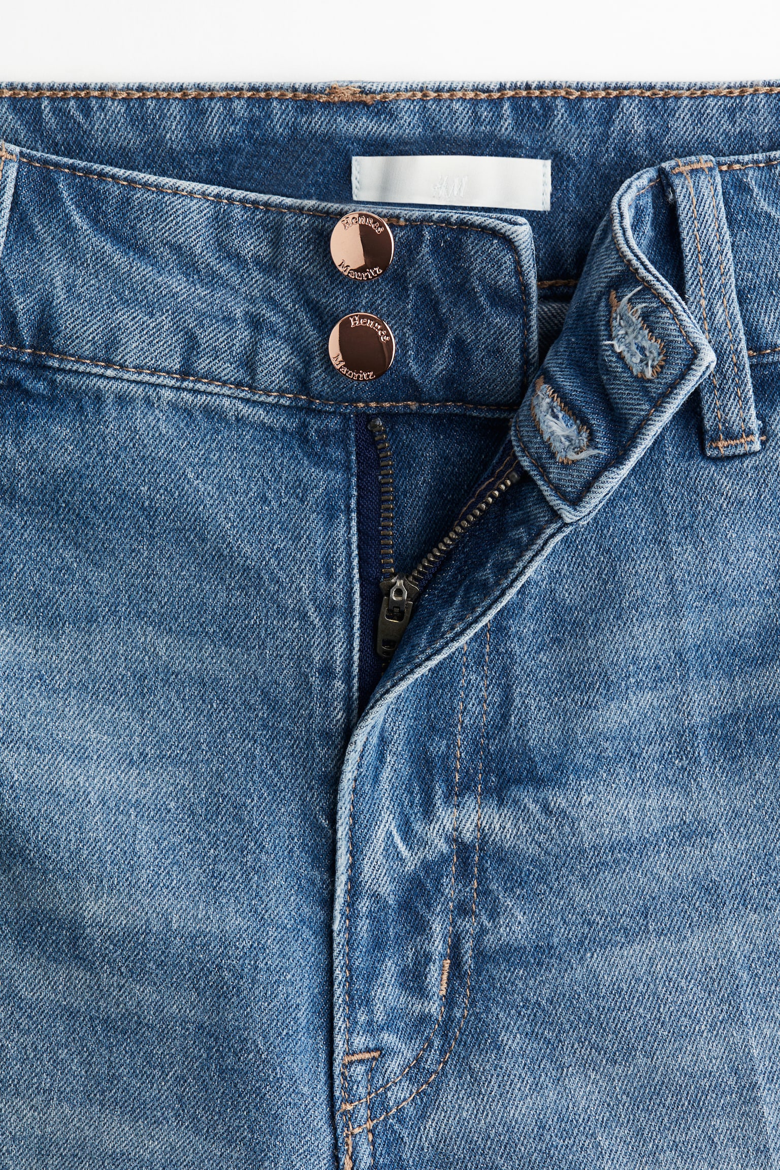 Wide High Jeans - Denim blue/White/Burgundy/Denim blue/Dark denim grey/Dark denim blue/Light denim blue/Dark denim blue/Brown/Leopard print/Dark denim grey