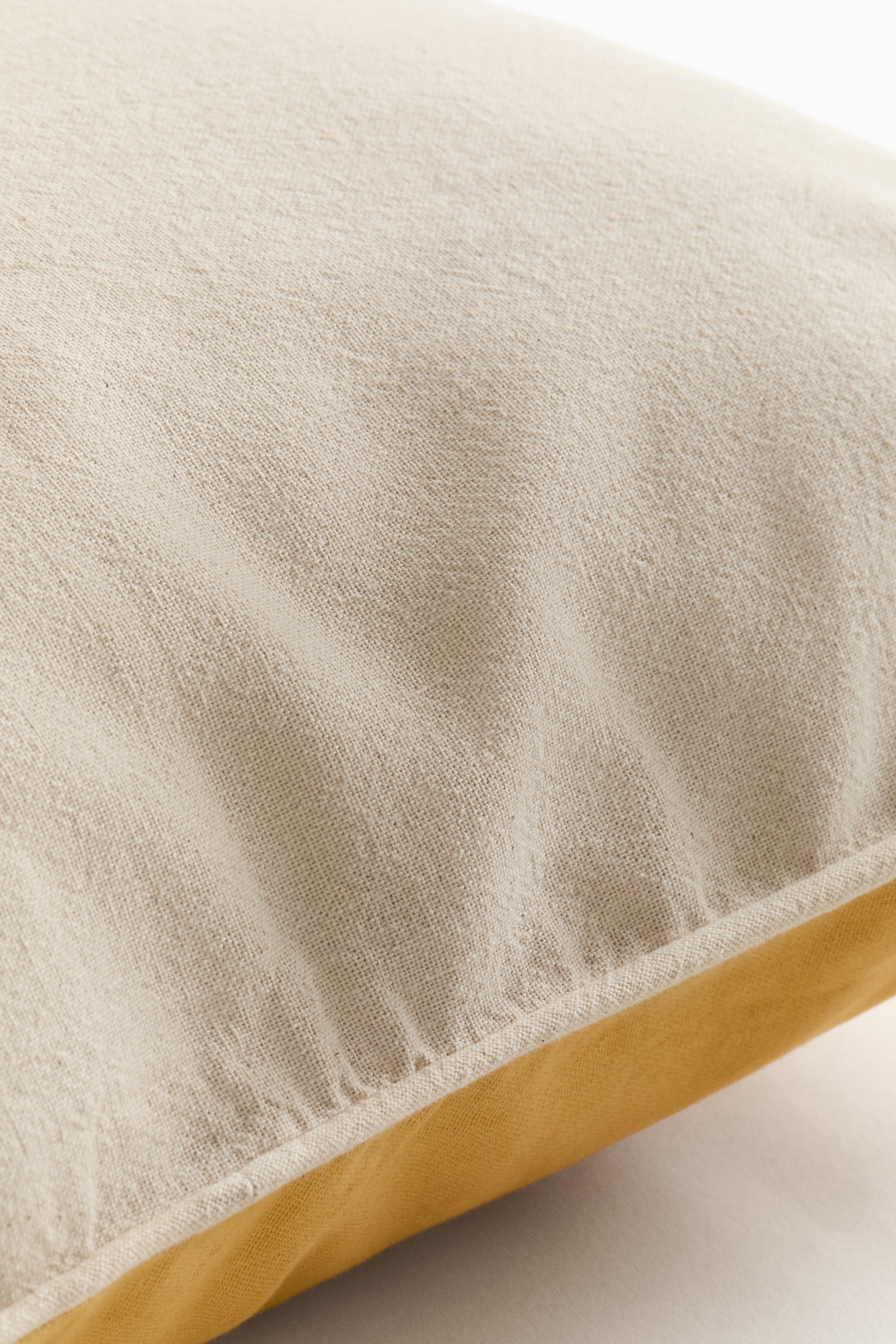 Kanvas Kırlent Kılıfı - Sarı/Pembe/Açık haki - 6