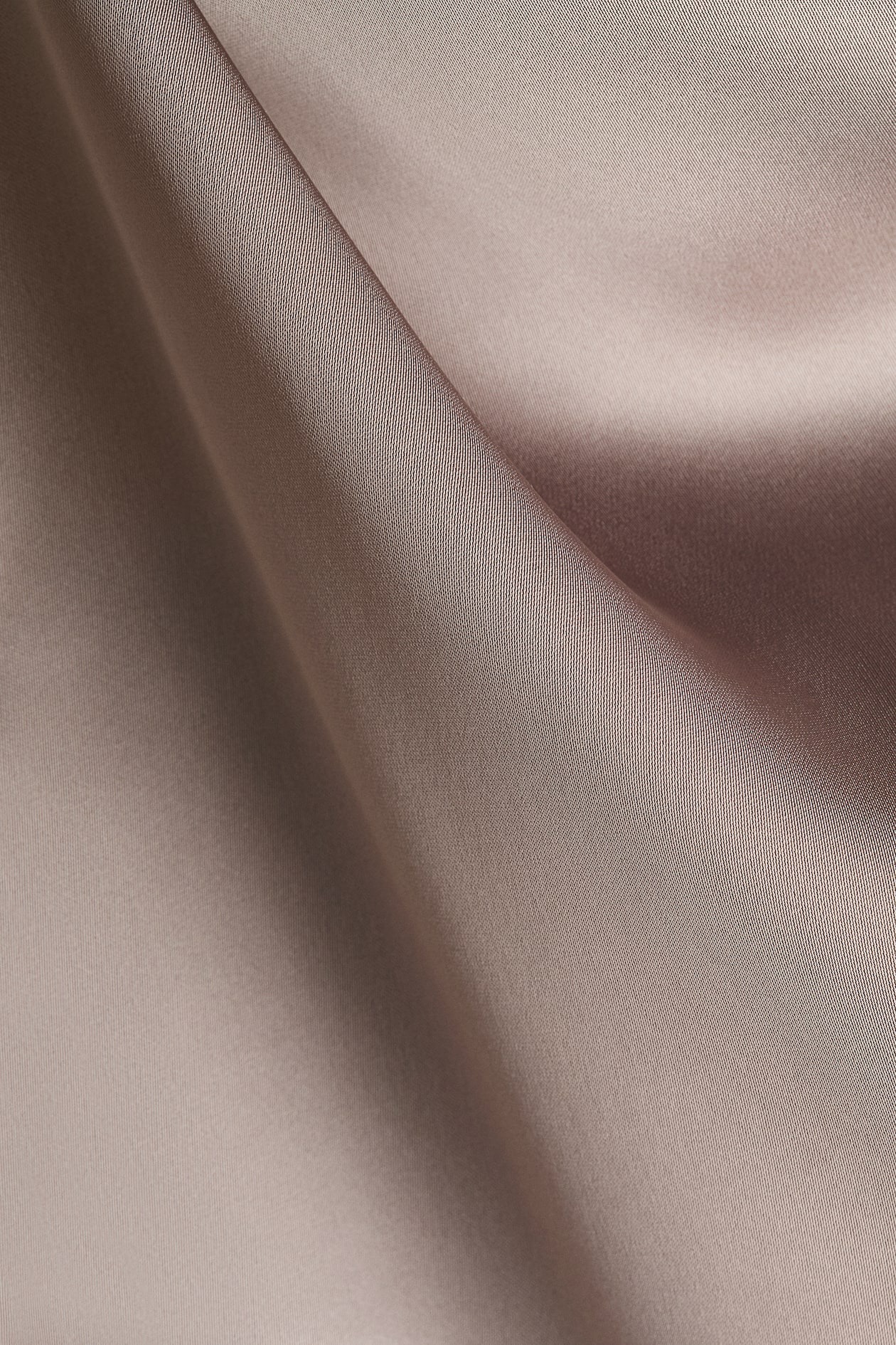 Shawl-Detail Satin Blouse - image 5