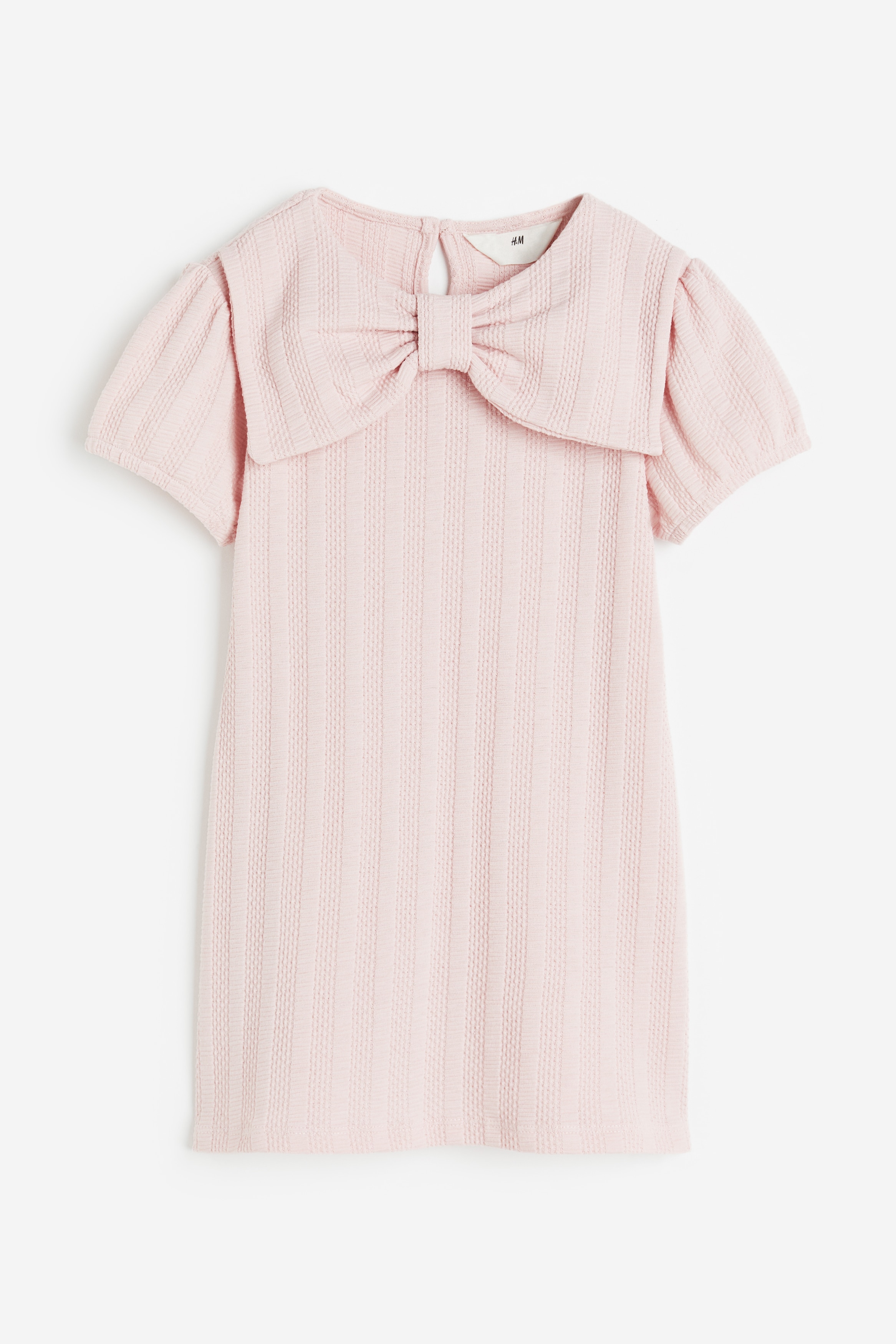 リボンディテールワンピース - ライトピンク - Kids | H&M JP リボンディテールワンピース - ライトピンク - Kids | H&M JP