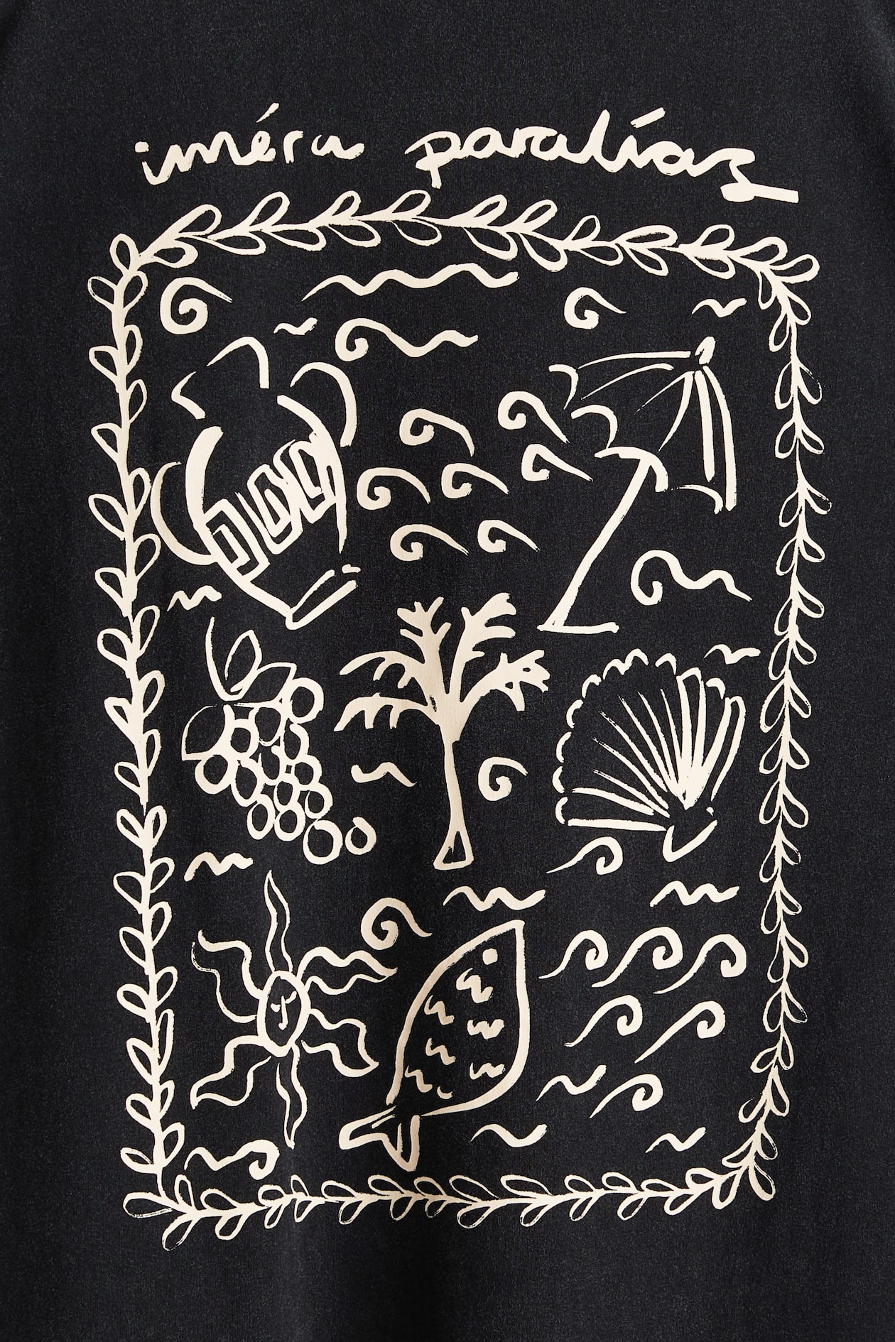 Oversized T-Shirt with Printed Motif - image 2