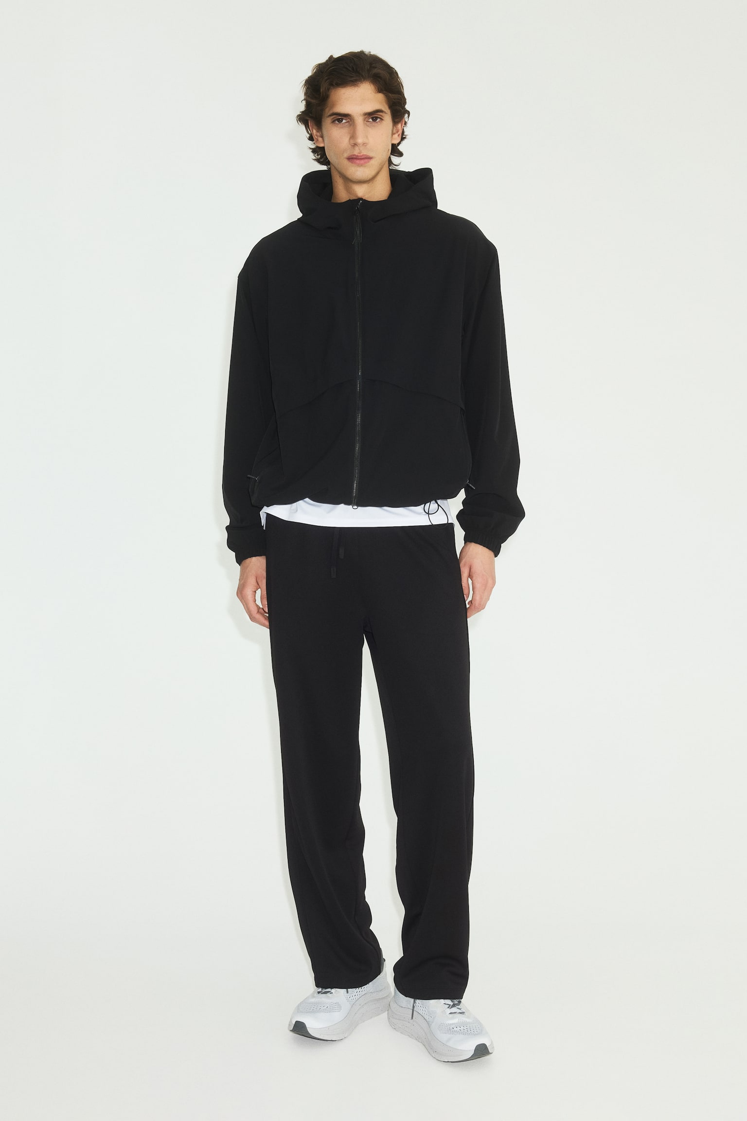 Спортивні джогери Relaxed Fit DryMove™ - Чорний/Темно-синій/Темно-сірий - 1