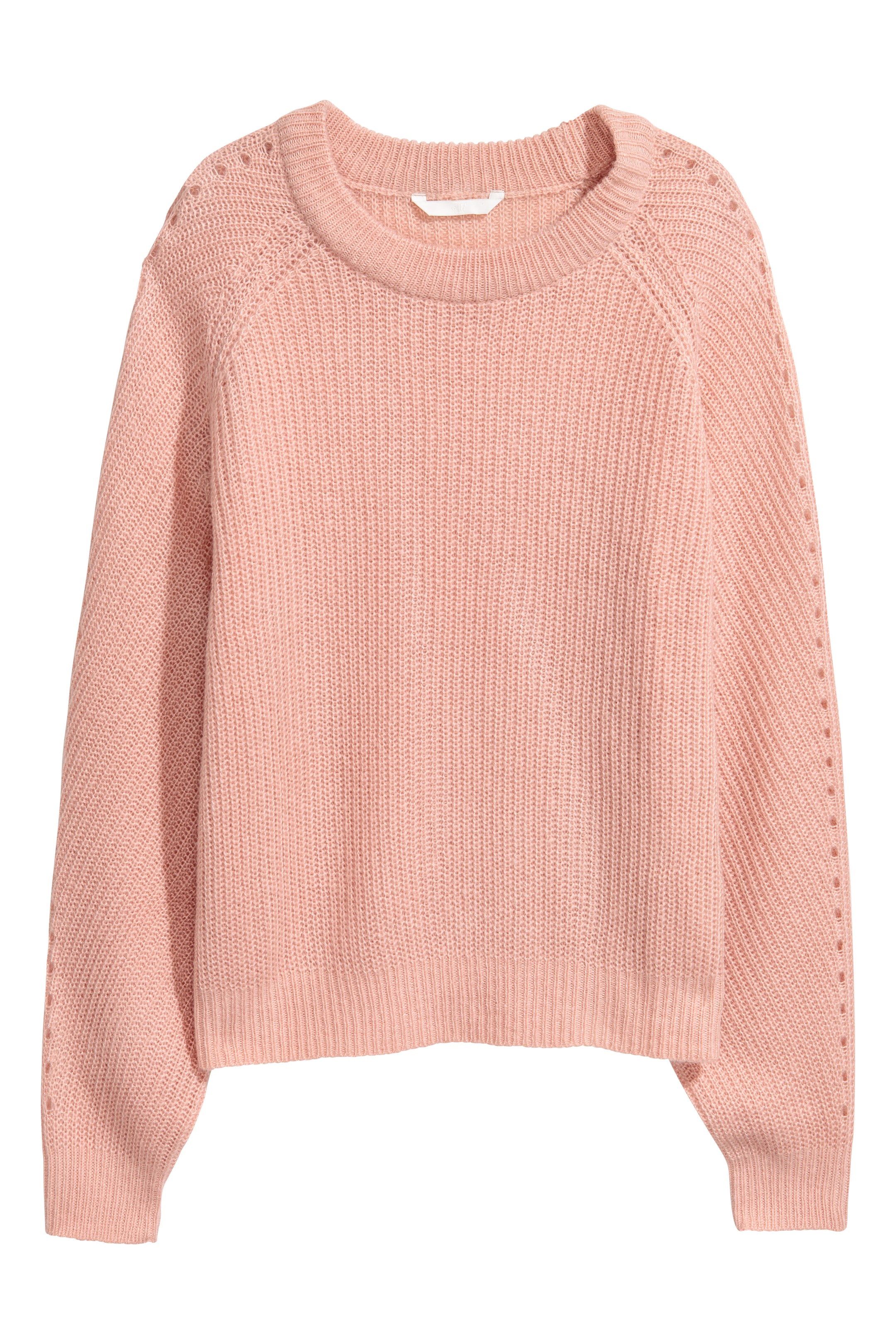 View larger image: Ribbed jumper - Powder pink - Ladies | H&M GB 1