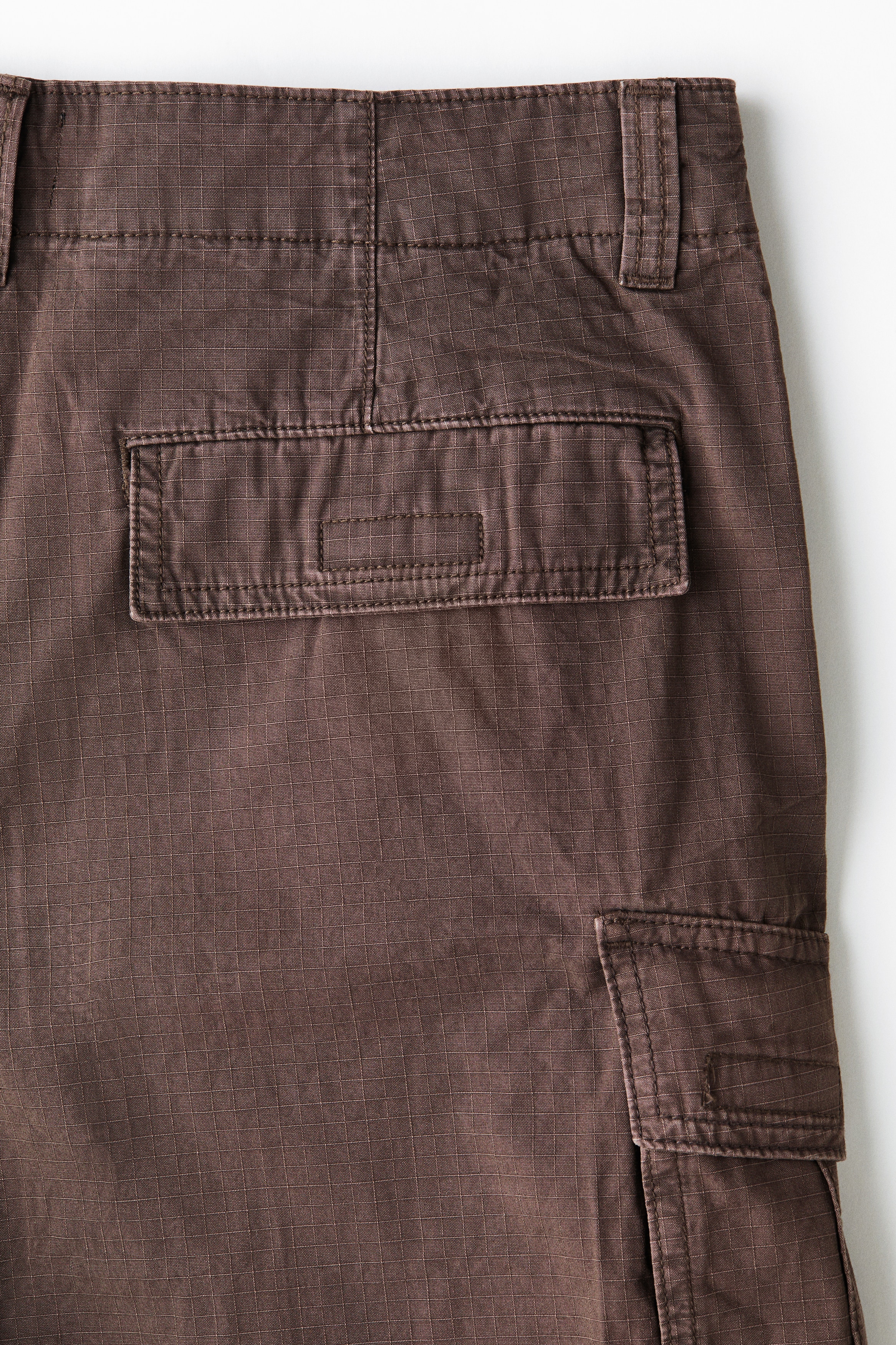 Loose-Fit Cotton Cargo Shorts by H&M