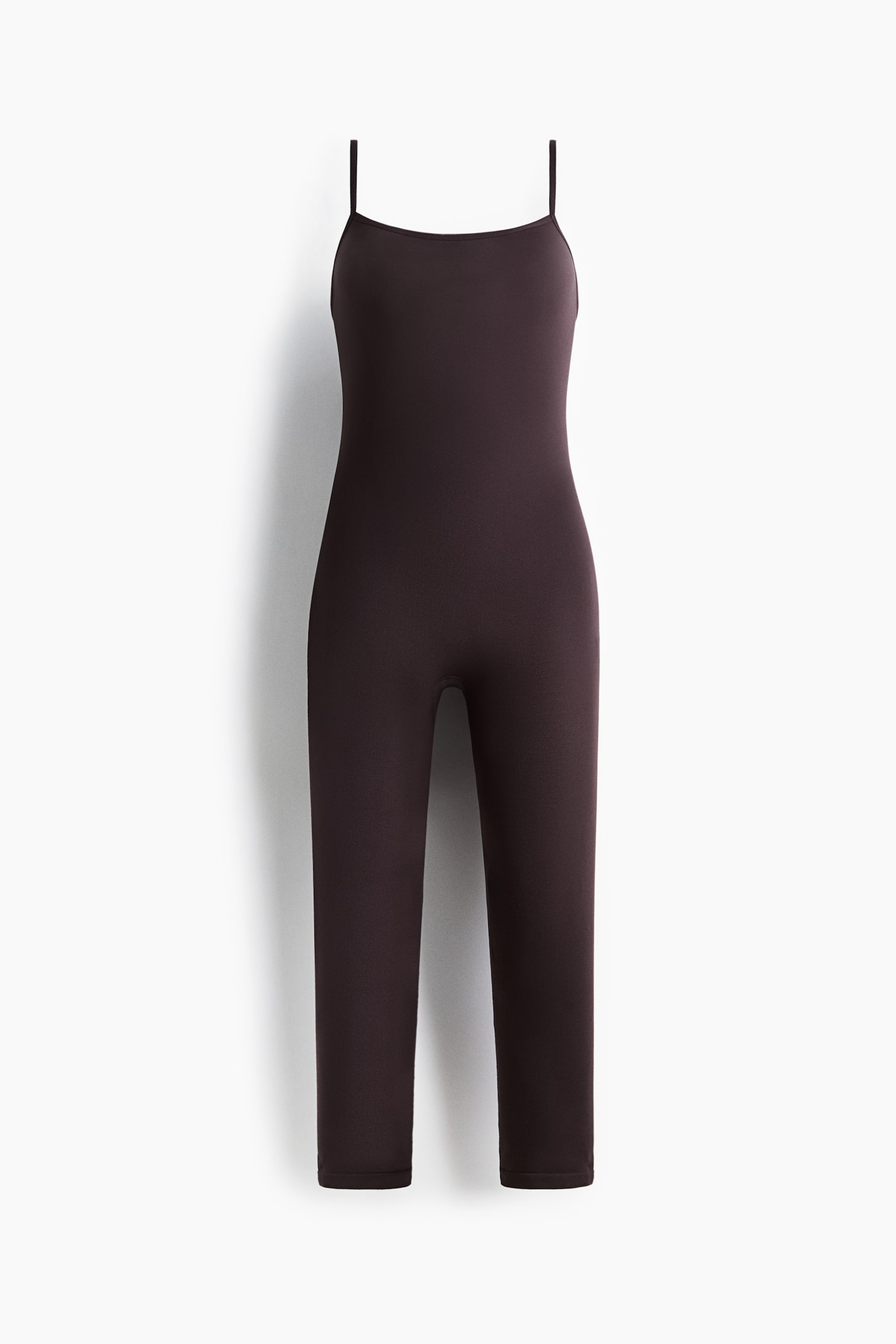 Strappy unitard - Dark brown/Black - 2