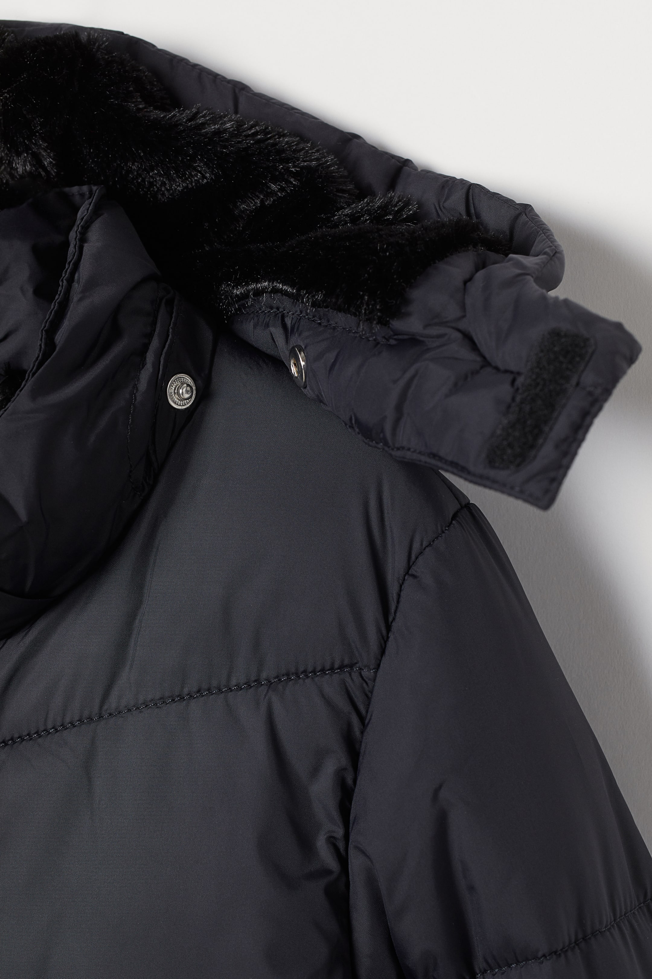 Προβολή μεγαλύτερης εικόνας: Padded jacket - Black - Kids | H&M GR 2