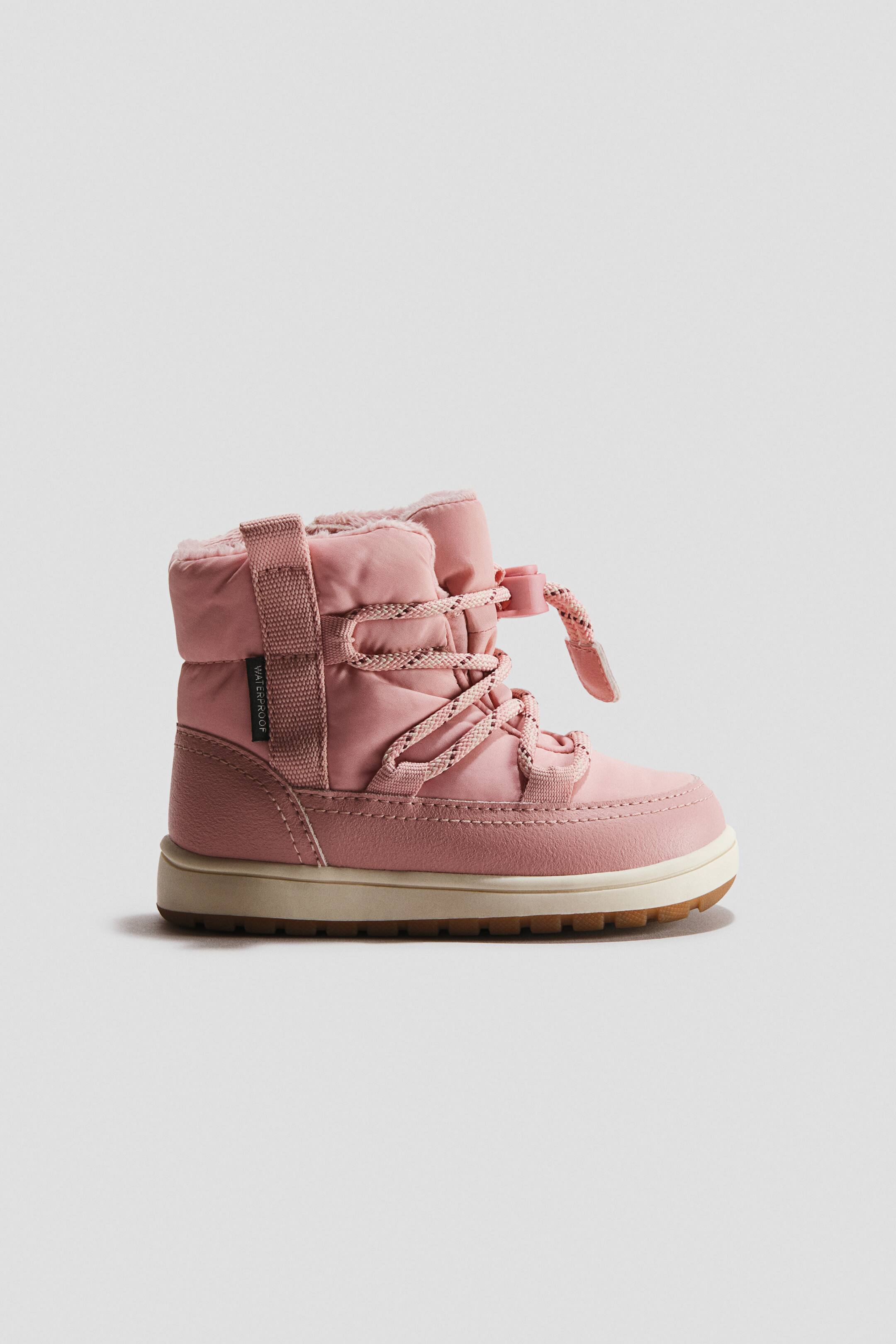 View larger image: Waterproof snow boots - Light pink - Kids | H&M 1