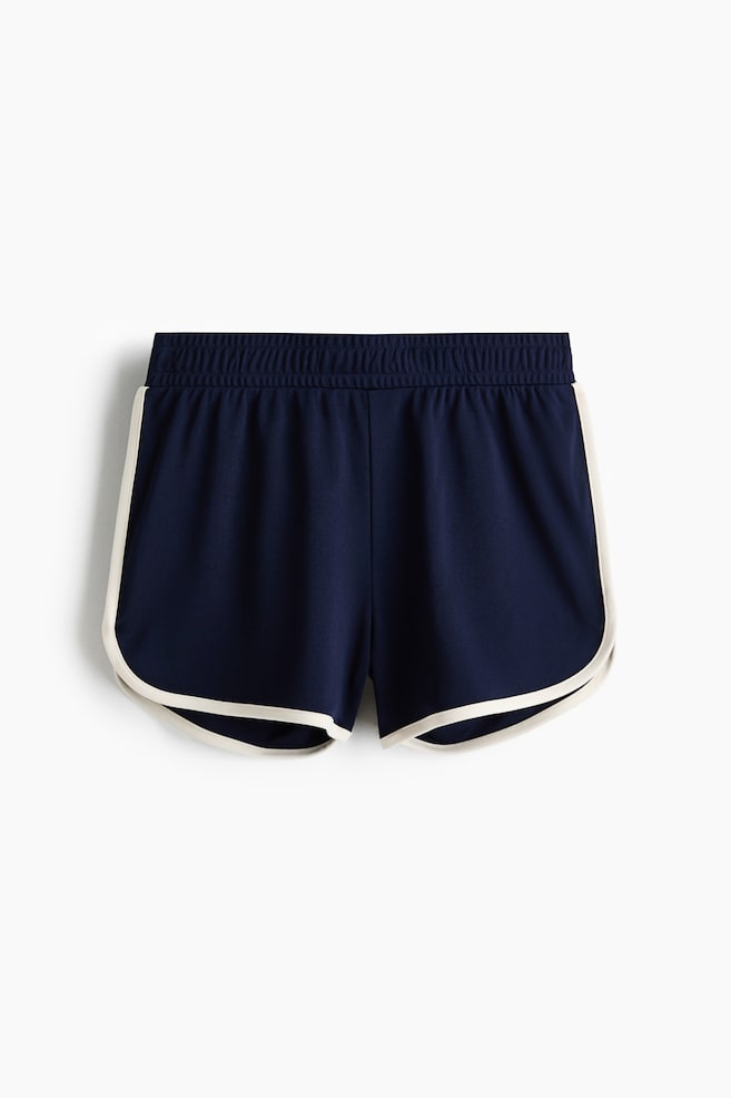 Sports Shorts - Navy blue/Bubblegum pink - 1