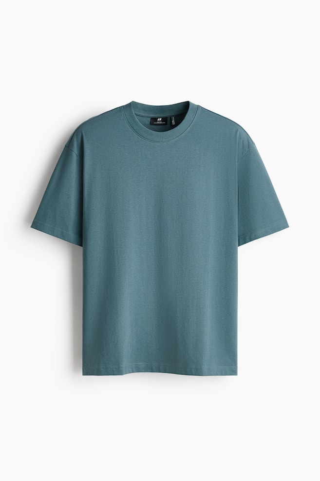 COOLMAX® T-Shirt in Relaxed Fit - Blaugrün/Dunkelgrau/Schwarz/Weiß/Hellgraumeliert/Helllila - 1
