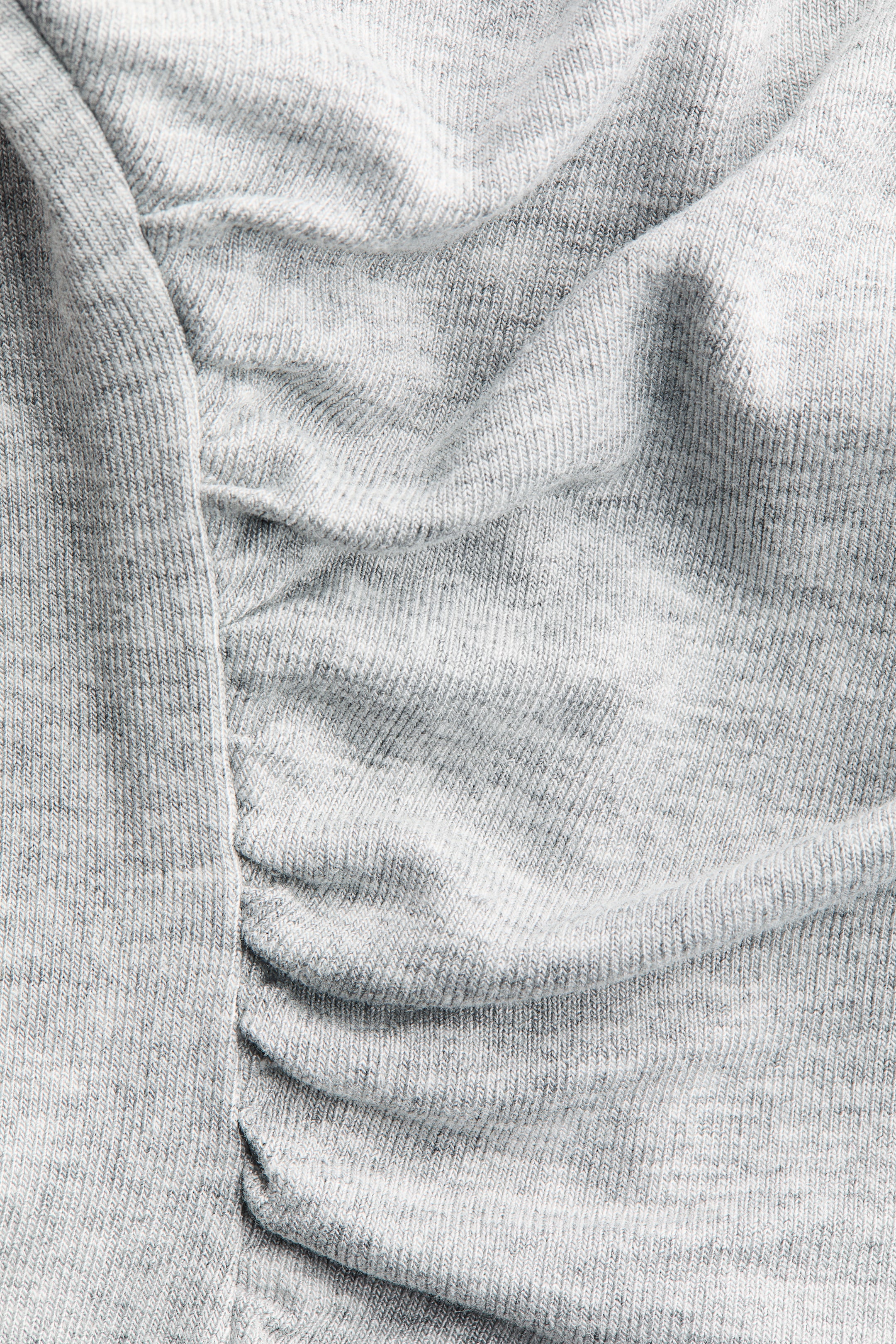 Haut à effet drapé en viscose