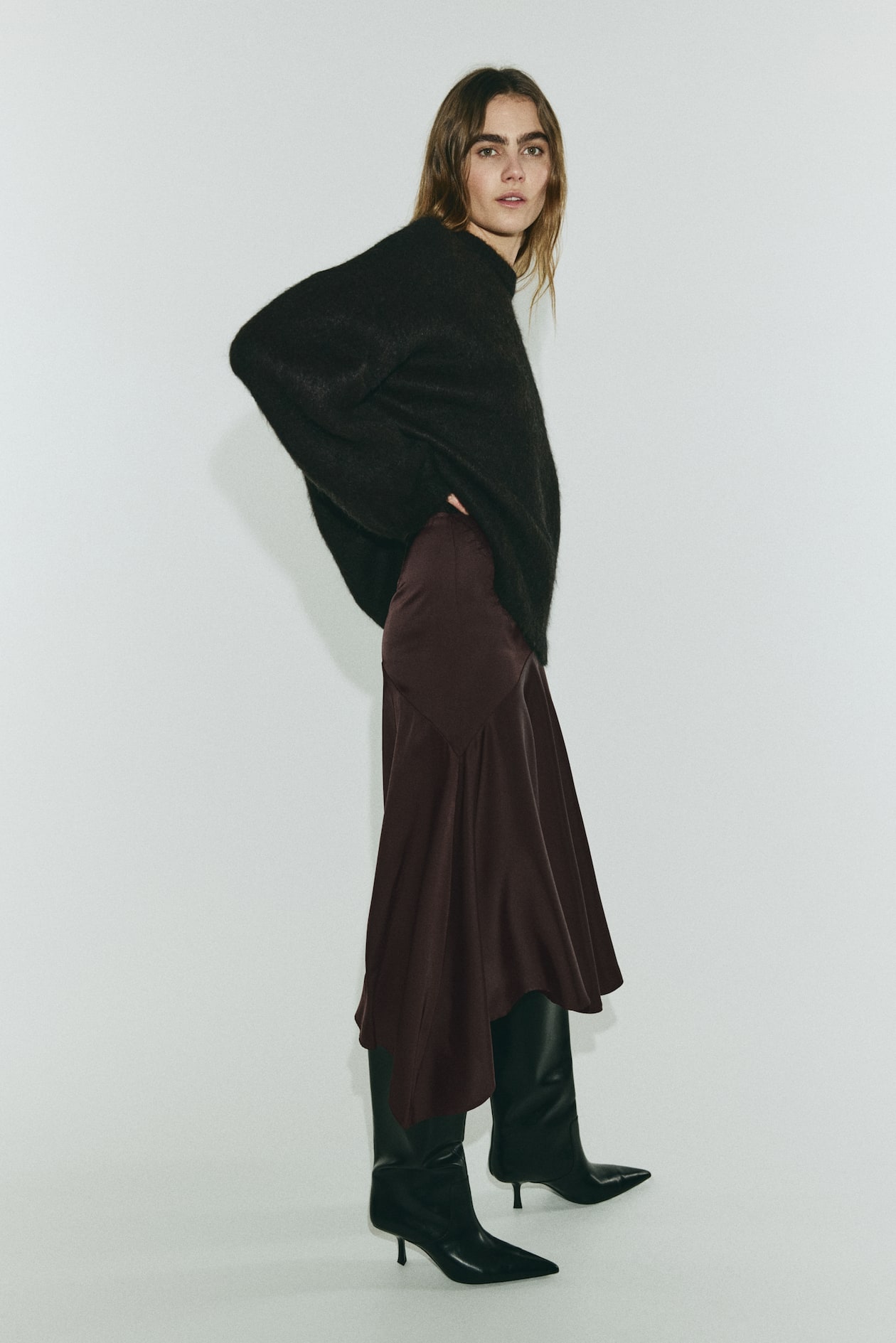 Satin Twill Skirt - image 2
