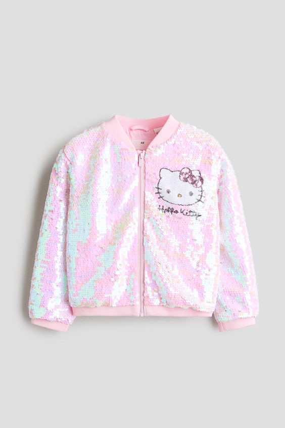 Детские куртки H&M Sequined Bomber Jacket