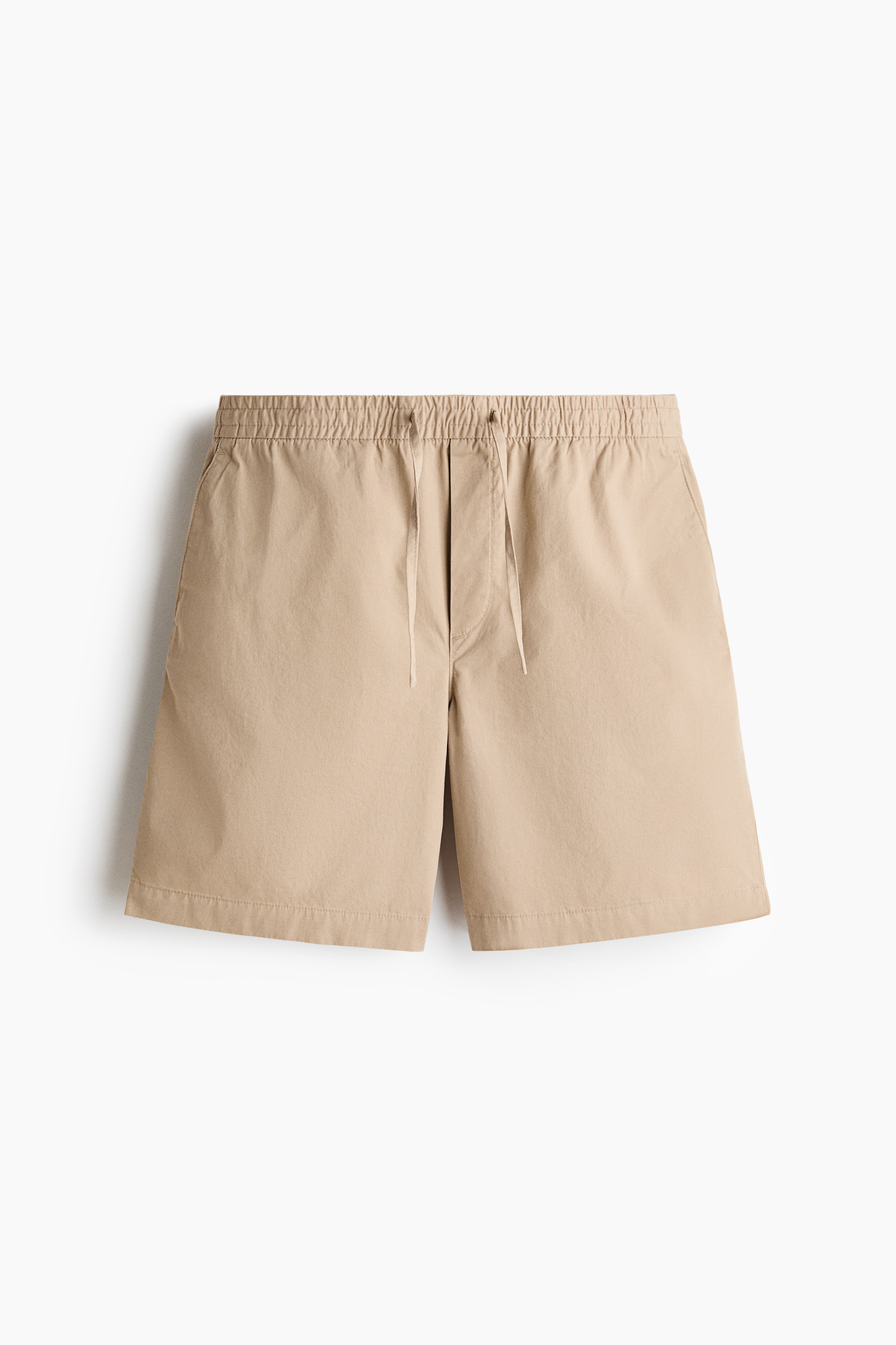 Relaxed-Fit Cotton Shorts - Beige/Khaki green/Black/Dark blue/Dark brown/Dusty purple/White
