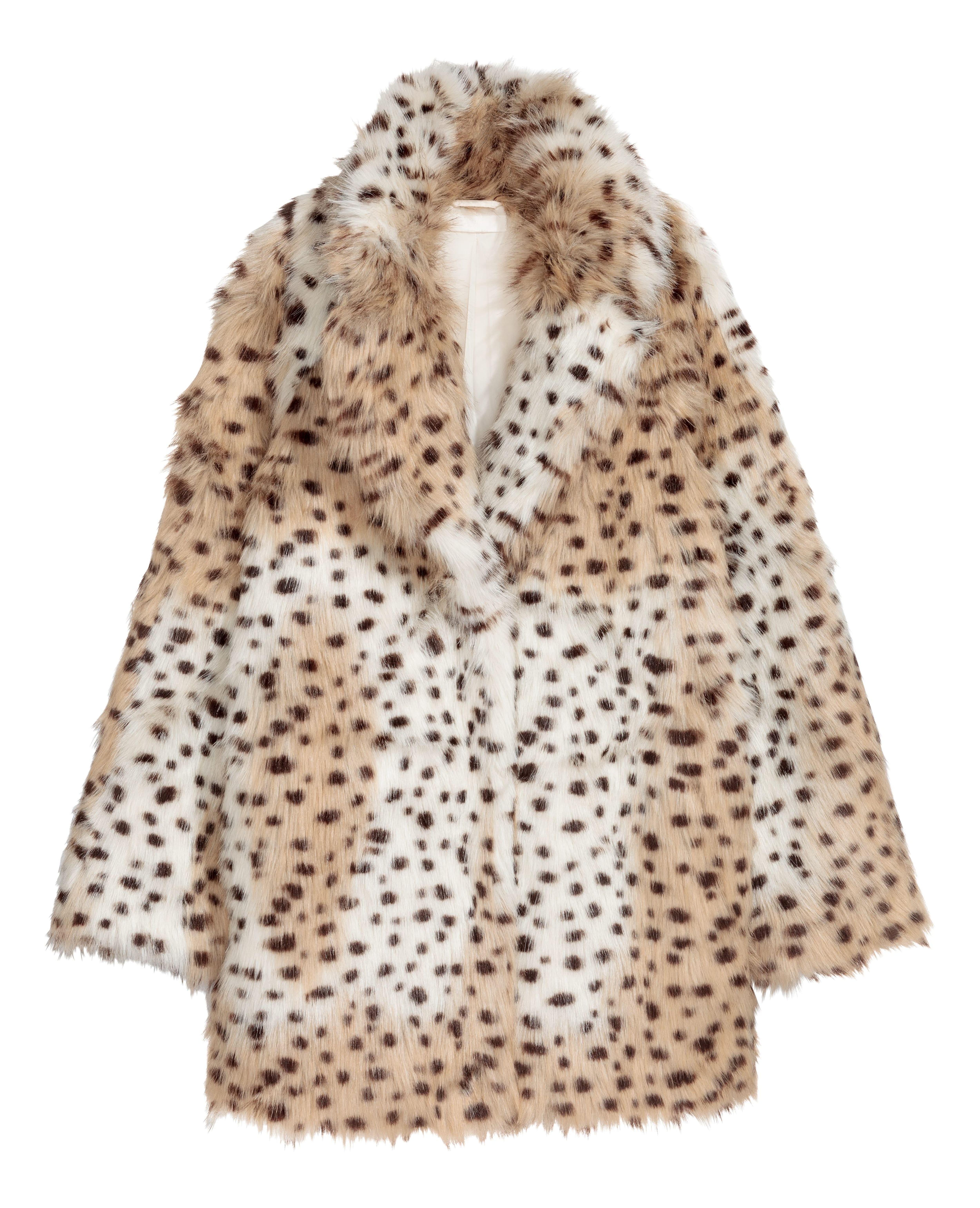 H&m cheetah coat best sale