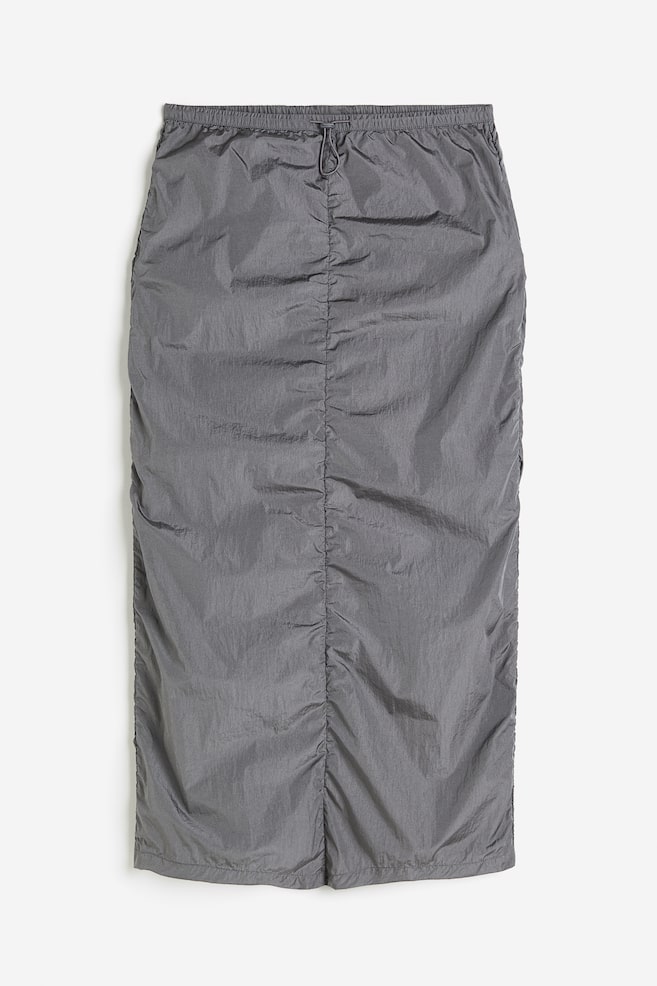 Ruched skirt - Grey/Black - 2