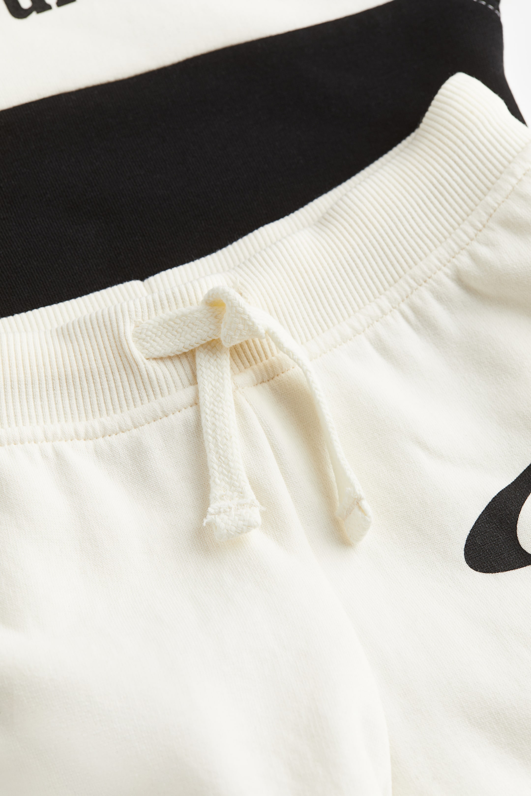 View larger image: 2-piece sweatshirt set - White/Block-coloured - Kids | H&M IN 2