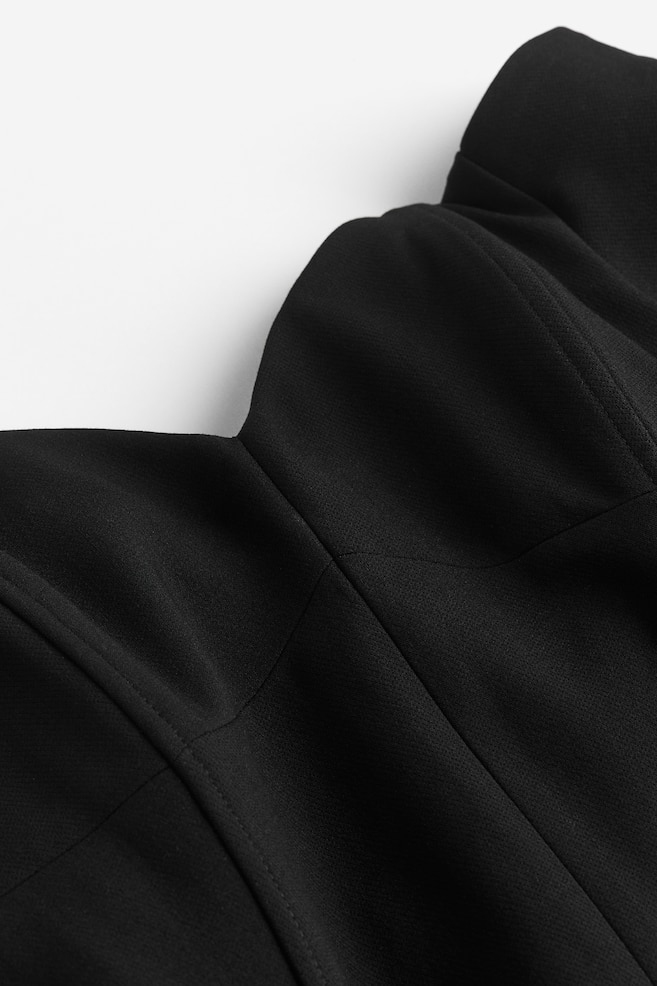 Robe épaules nues - Noir - 3