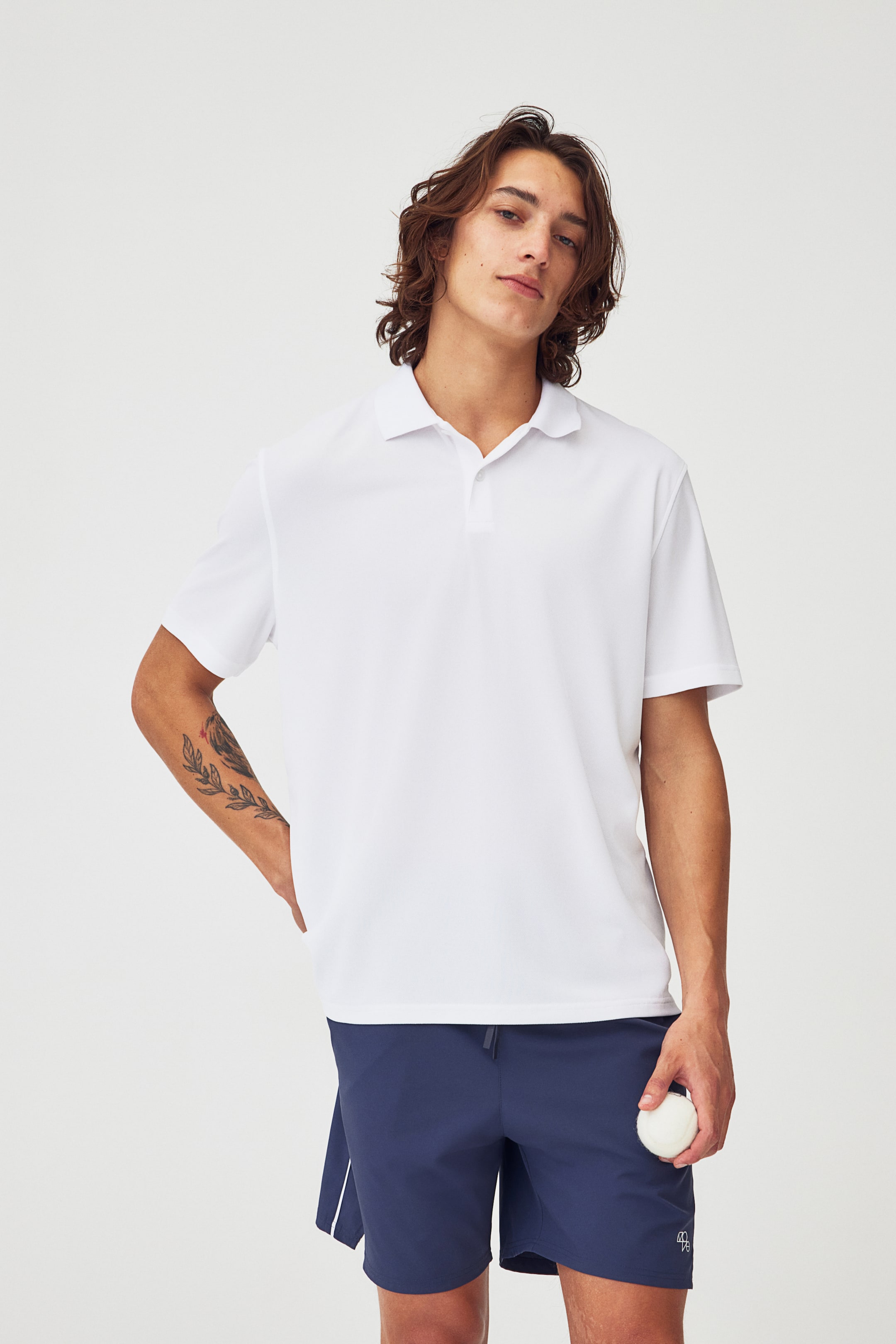 Regular Fit Piqué Sports Shirt