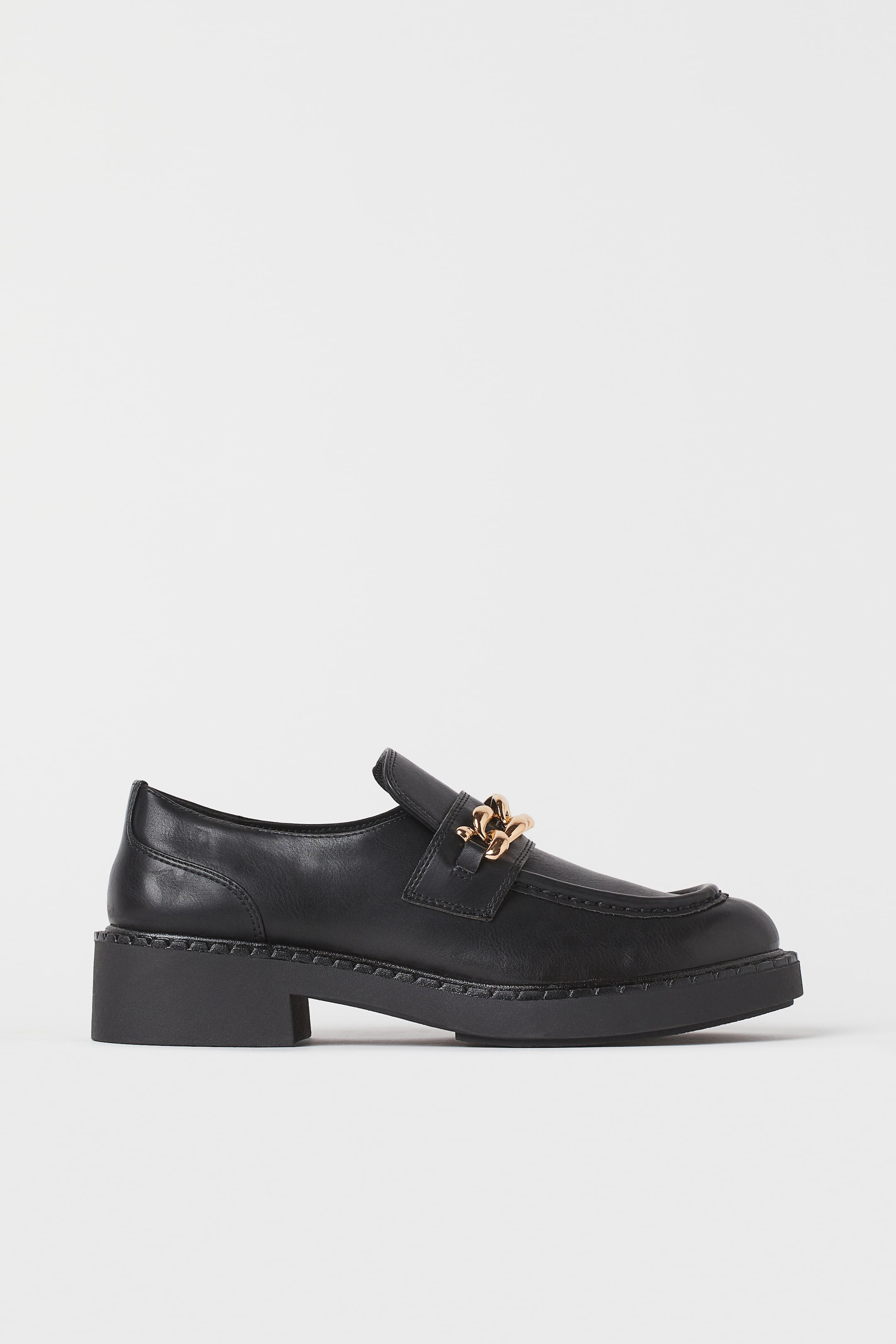 Visa större bild: Loafers med kedja - Svart - DAM | H&M FI 2