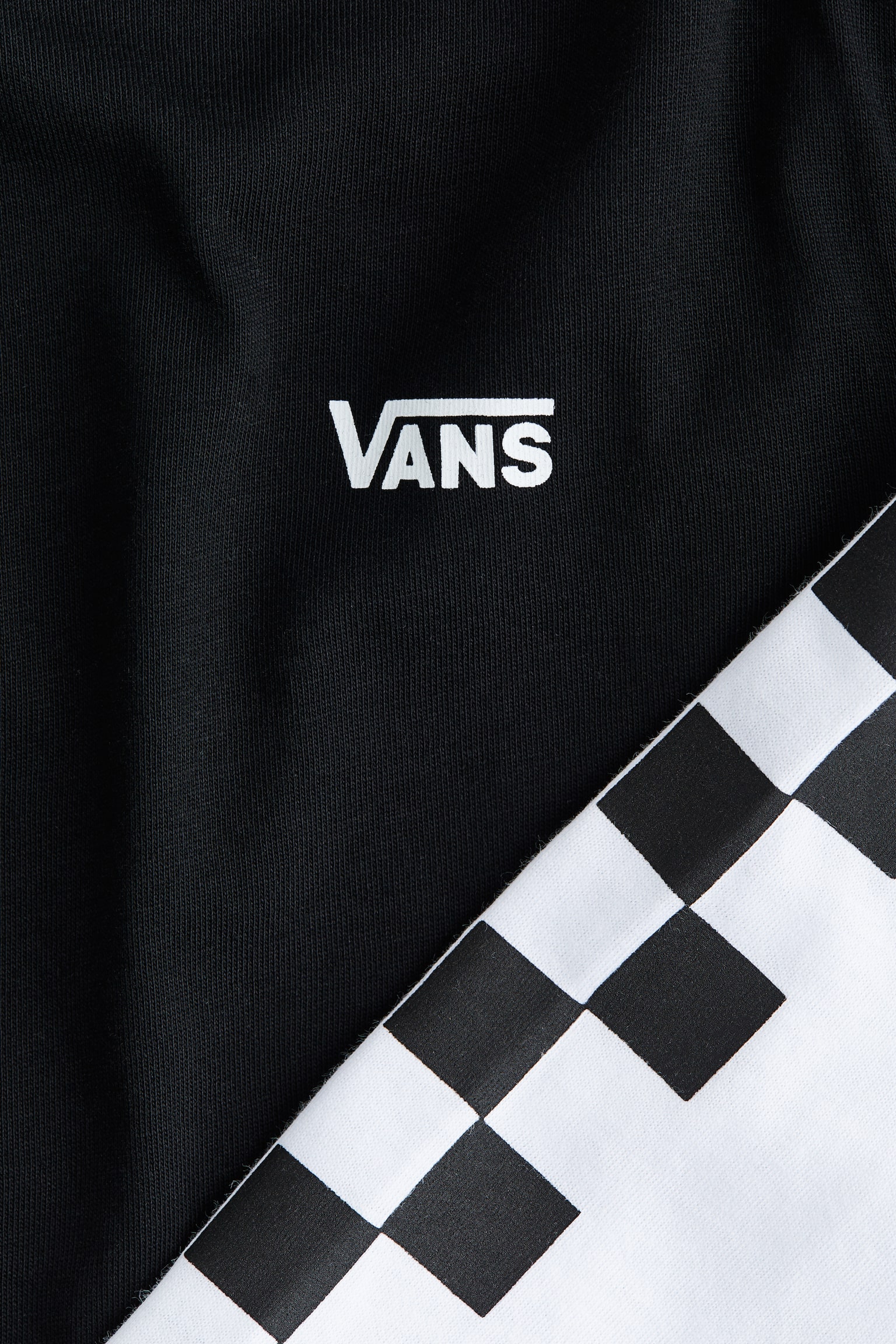 Long Check Twofer - Black Dark - 2