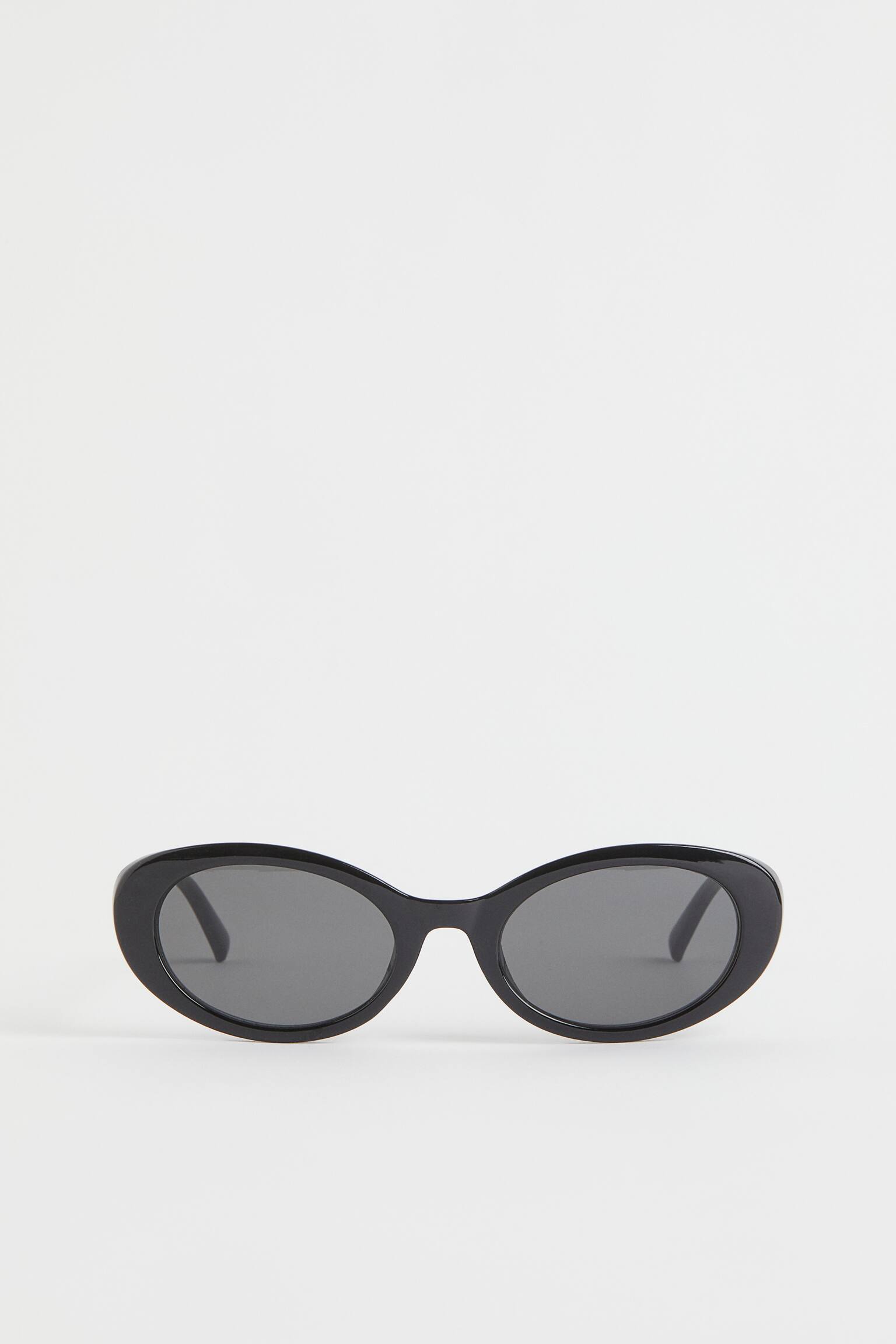 Oval sunglasses - Black