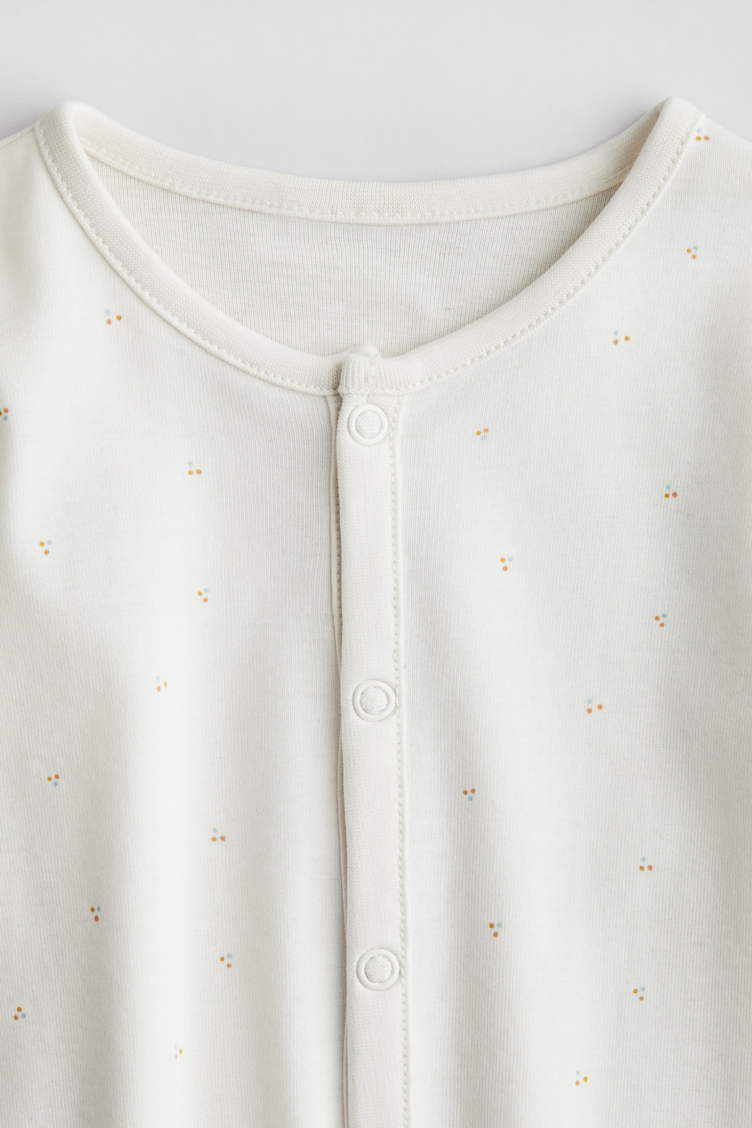 Комбинезоны Supersoft для детей, хлопок — H&M, цвет: Кремовый — фото 2