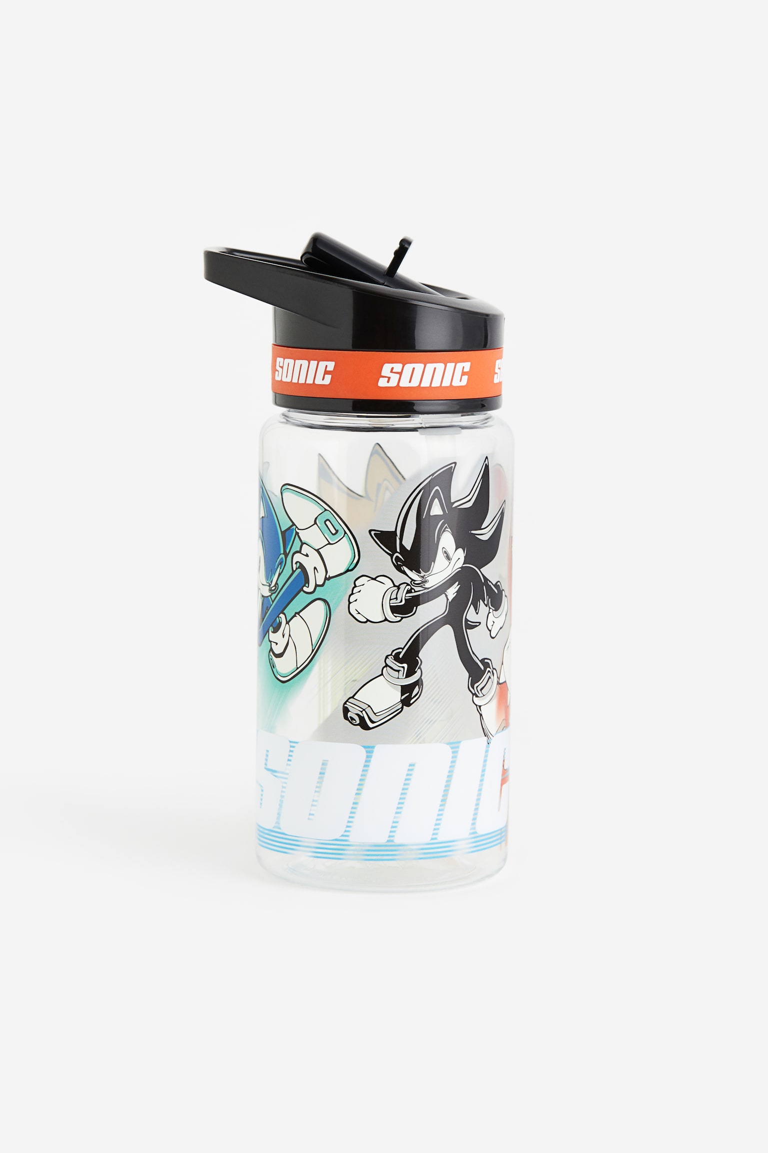 Printed water bottle - Black/Sonic the Hedgehog/Black/Avengers/Blue/Sonic The Hedgehog - 1