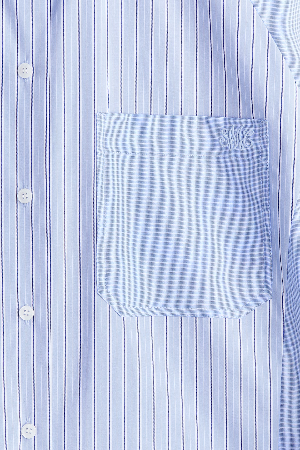 Oversized Paneled Poplin Shirt - image 4