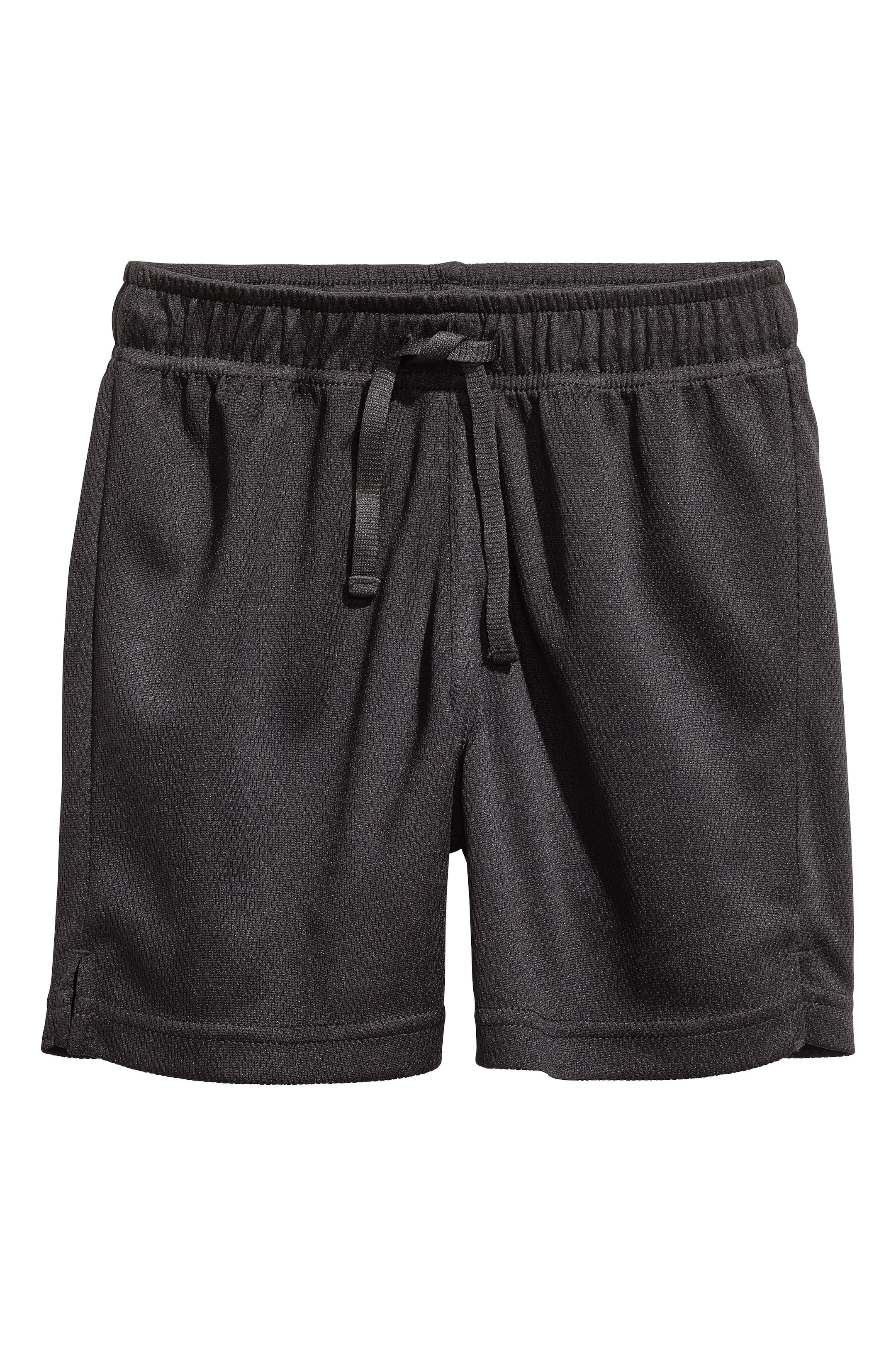 View larger image: 2-pack Sports Shorts - Black/Dark grey - Kids | H&M CA 1
