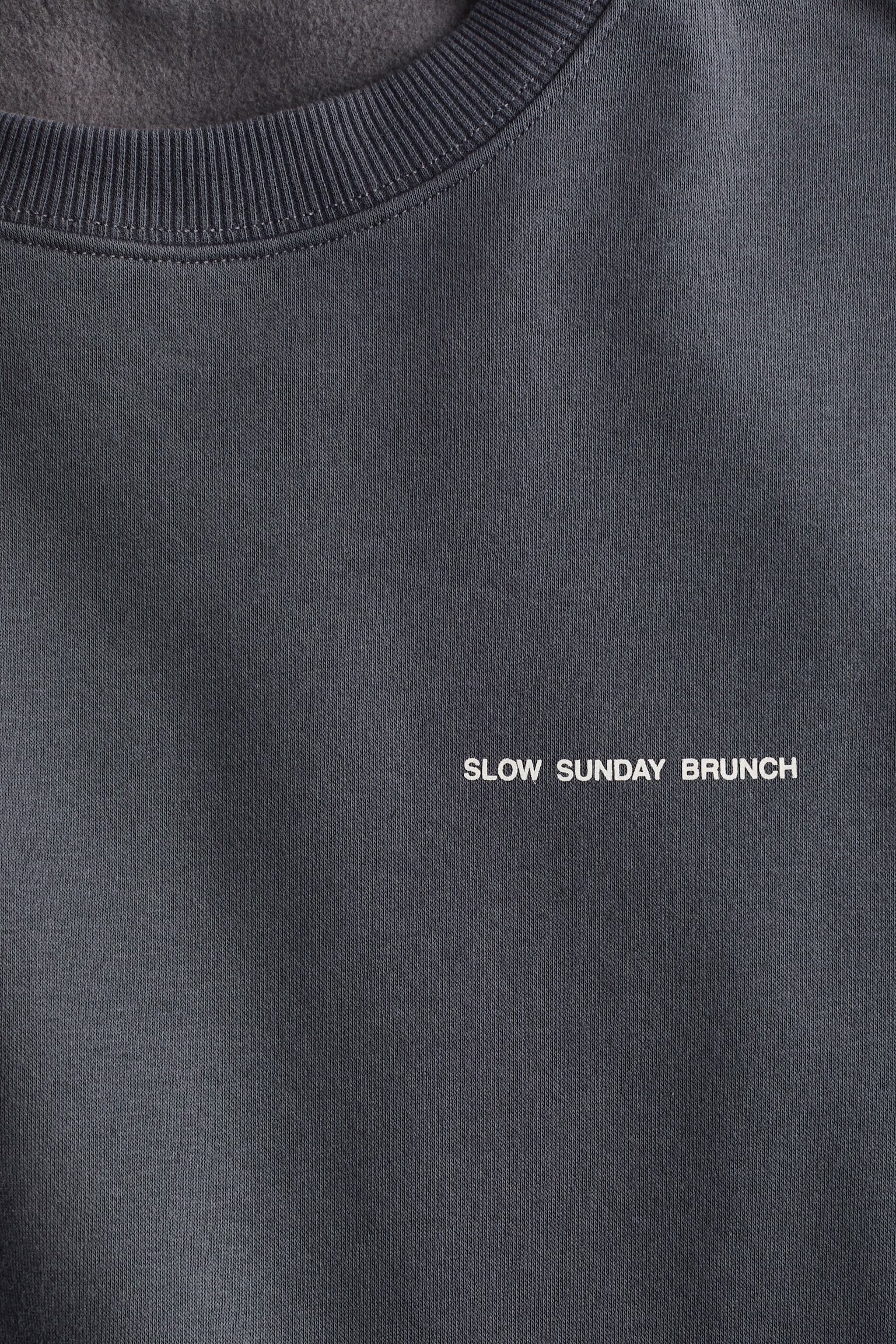 Text-motif sweatshirt - Dark grey/Brunch/Orange/Paris/Light grey marl/NYC/Light turquoise/Art Collective/Light grey/Athletics/Cream/Le Club/Rust red/Paris/Olive green/Ce Soir - 2