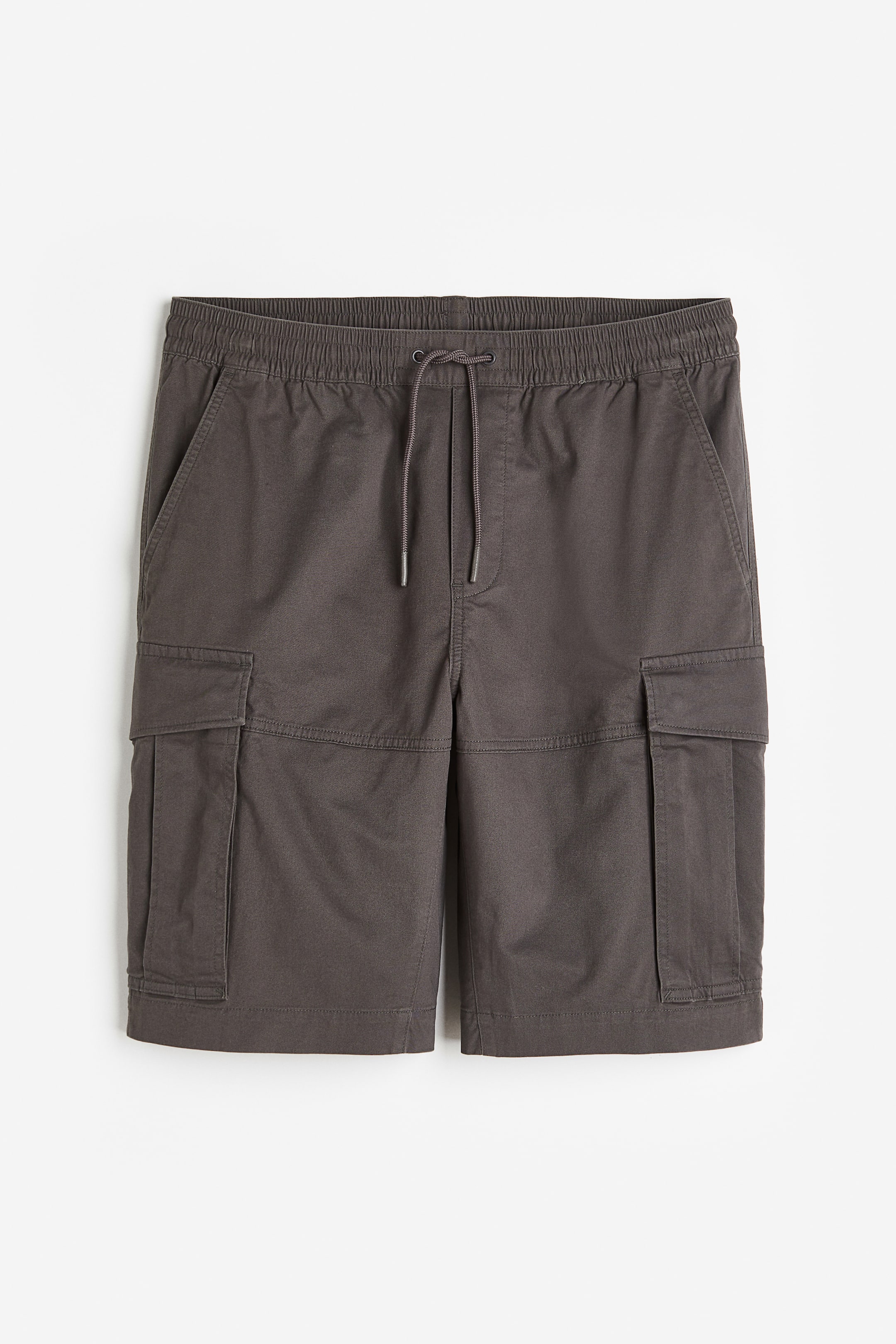 Regular Fit Twill Cargo Shorts