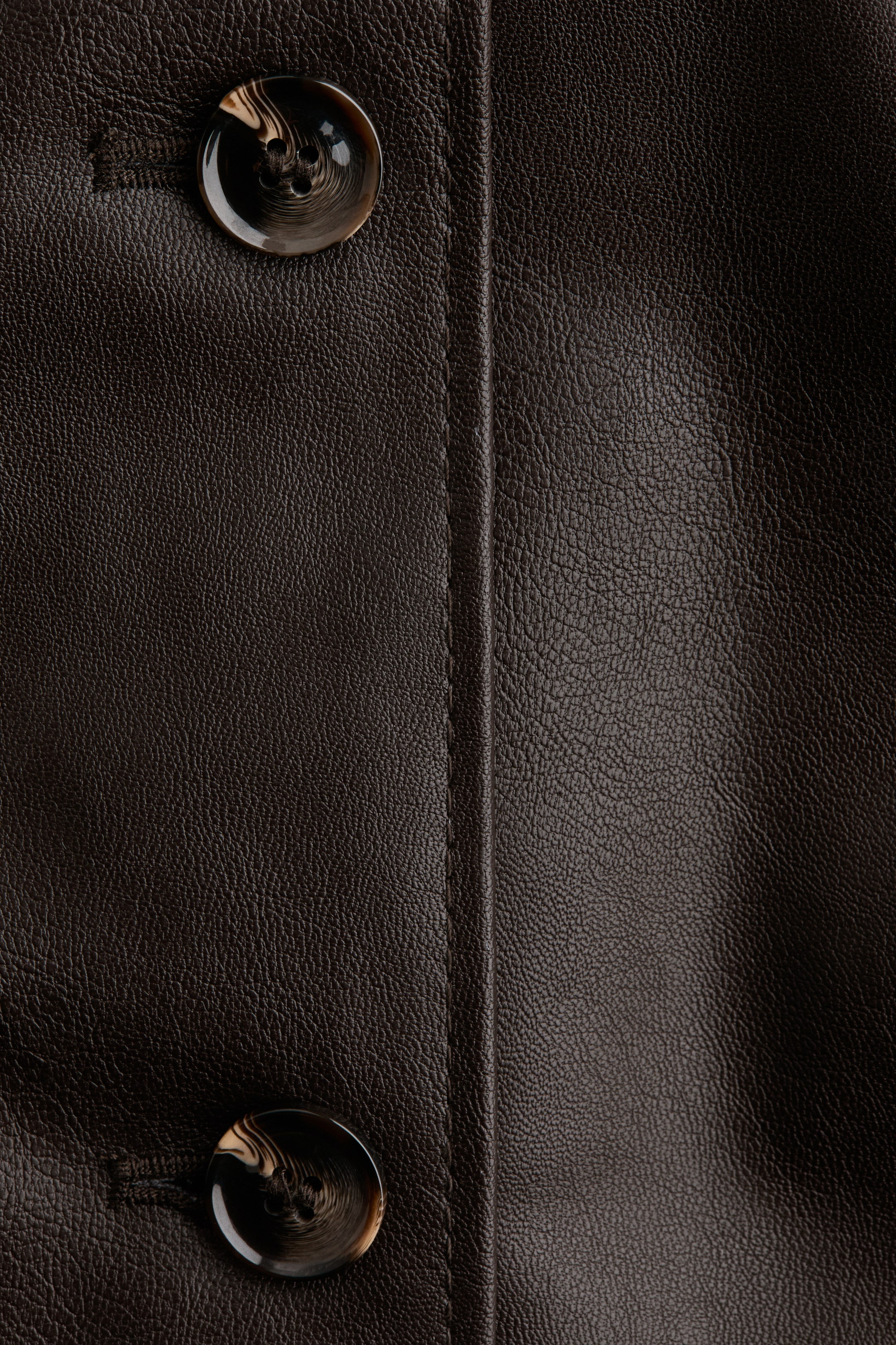 View larger image: Coated jacket - Dark brown - Ladies | H&M SG 6