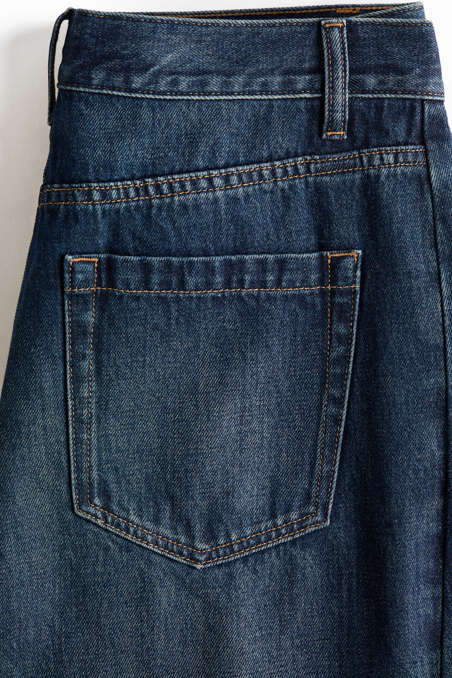 Barrel Regular Waist Jeans - Dark denim blue/Bleu denim clair - 6