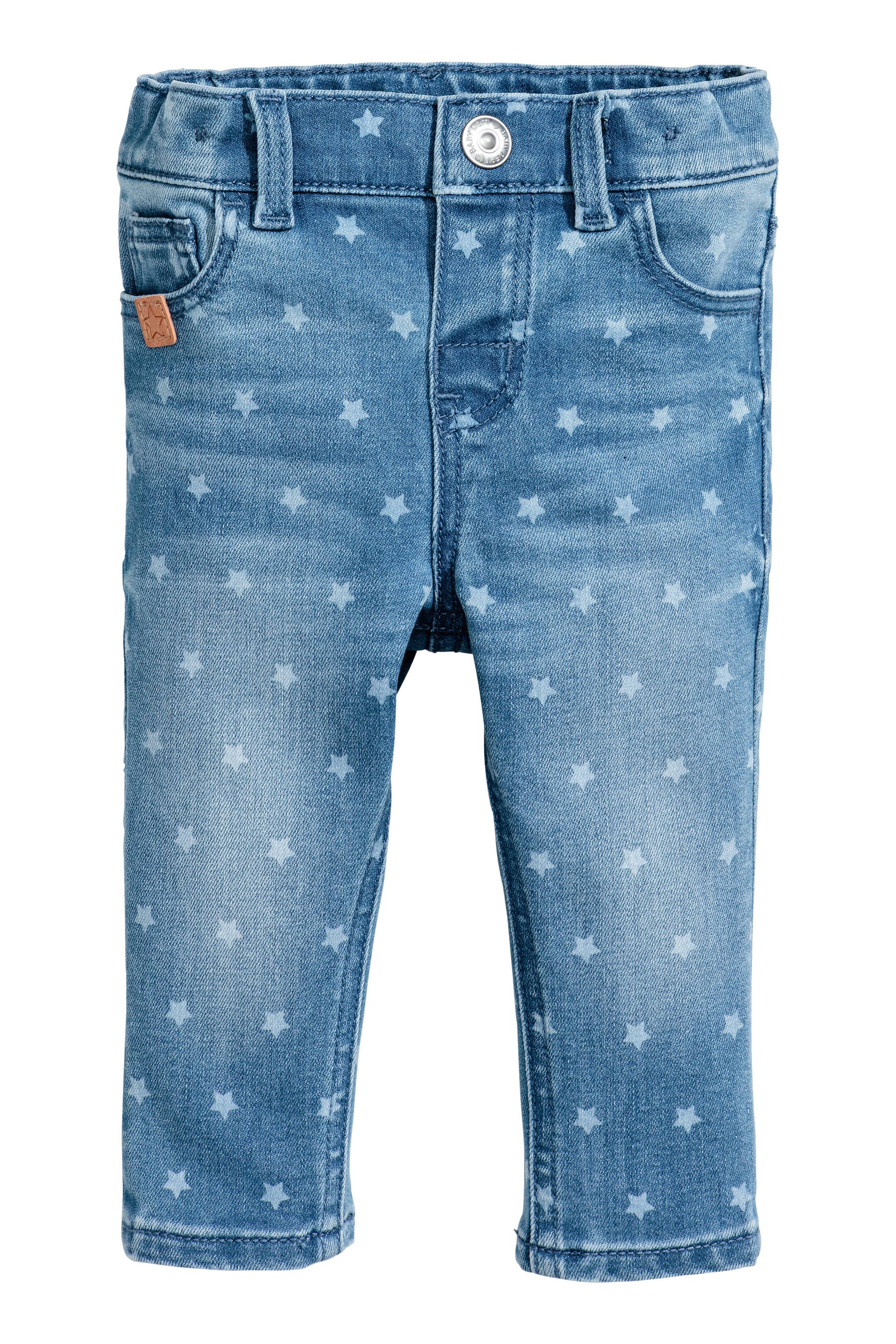 View larger image: Star print jeans - Denim blue/Star - Kids | H&M GB 1