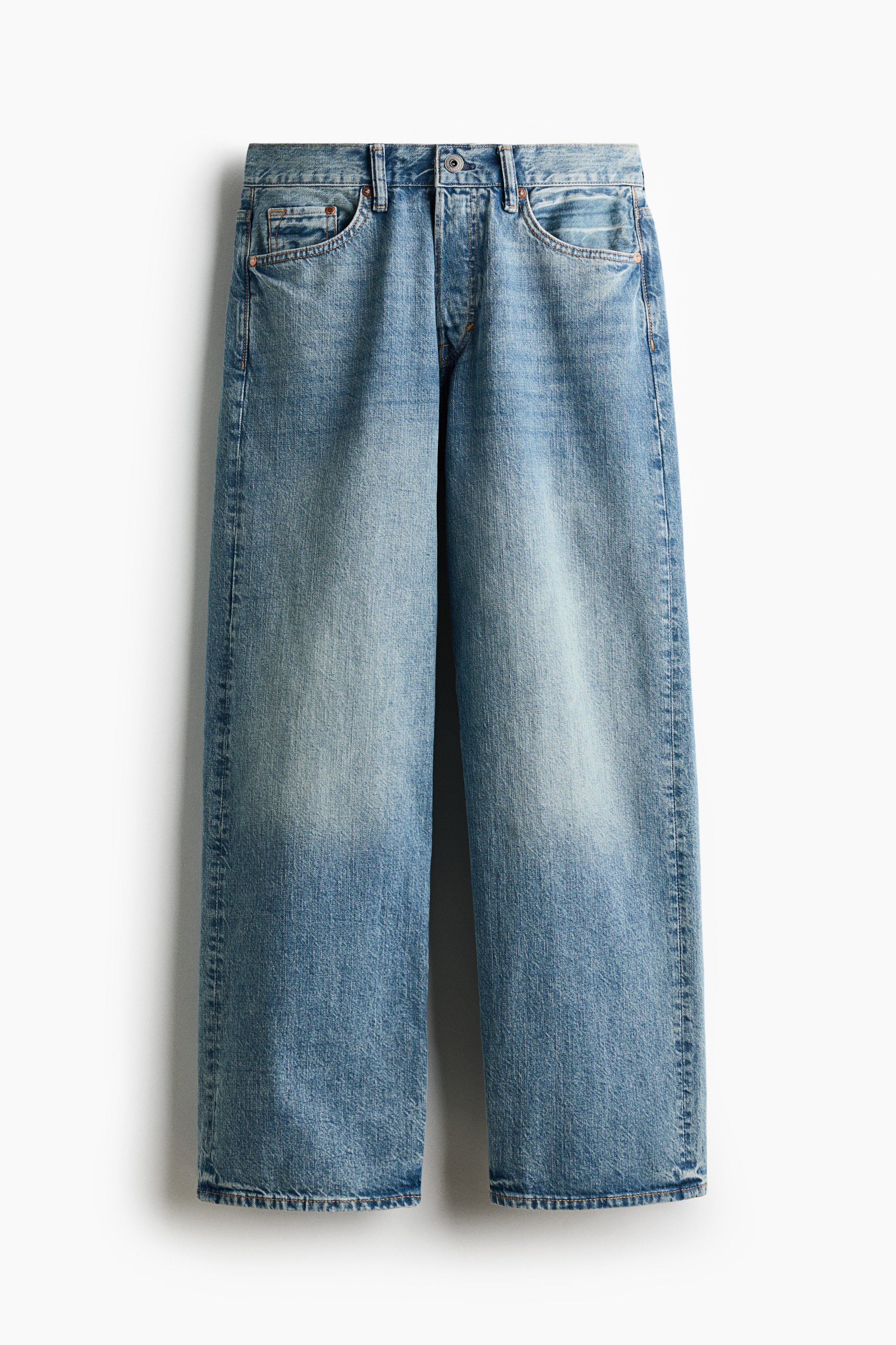 Loose Jeans - Bleu denim/Bleu denim clair/Noir denim/Gris denim/Bleu denim foncé délavé/Bleu denim/Marron foncé