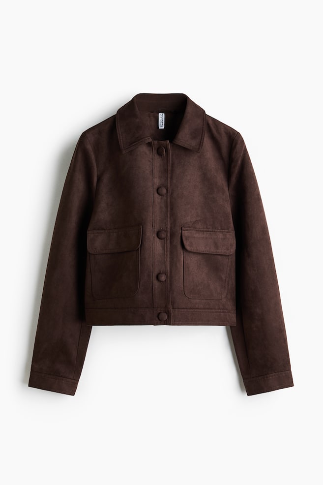 Jacket - Dark brown/Black/Beige - 1