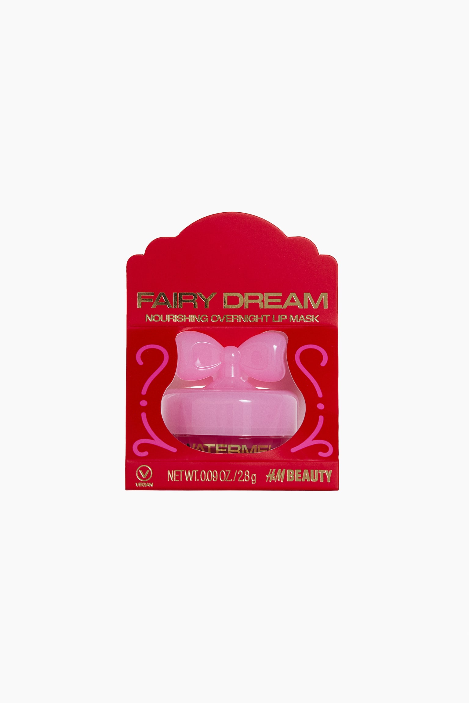 Mascarilla labial de noche - Rosa claro/Sandía
