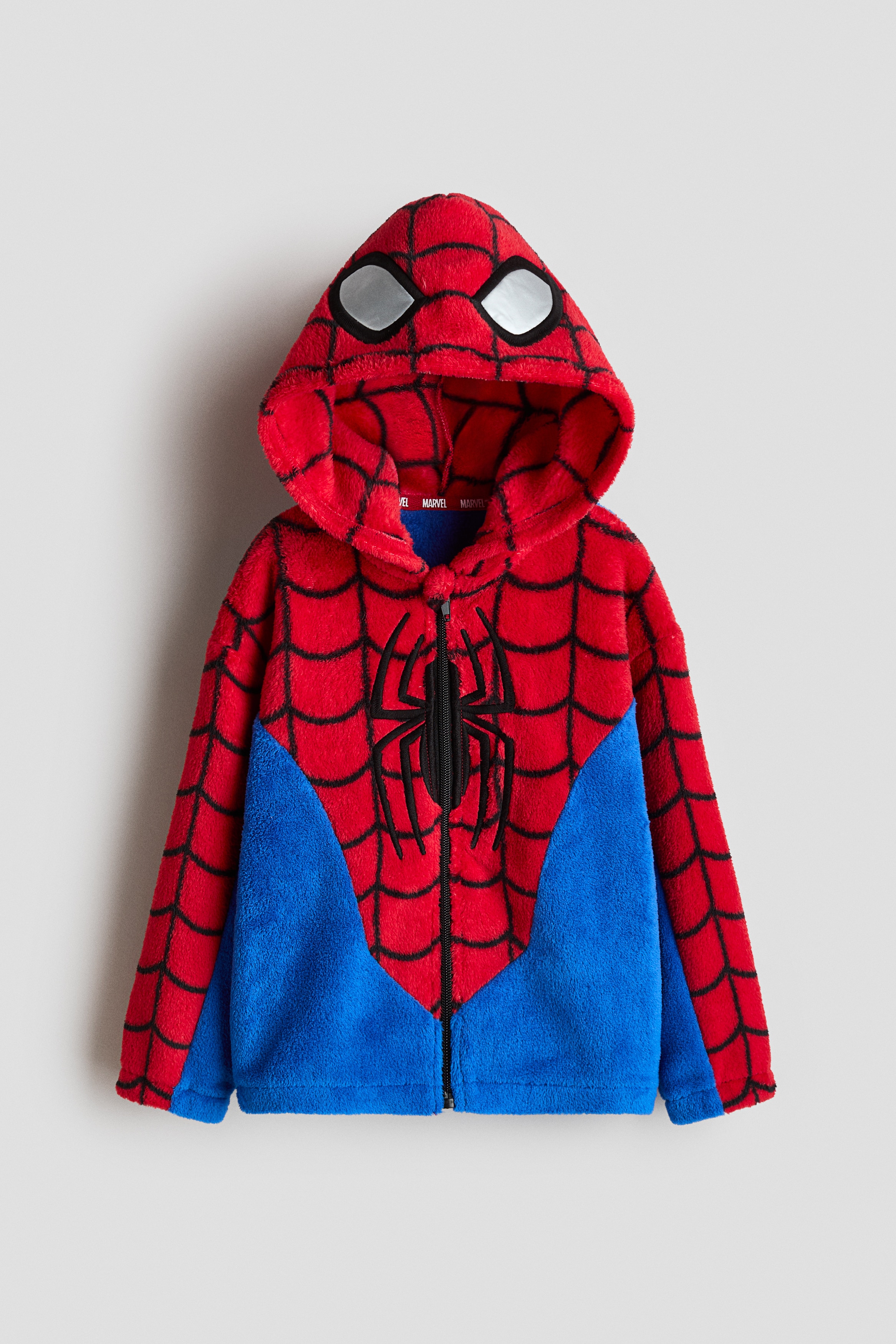 H & M - Hoodiejacke mit lustigen Details - Rot - Kinder