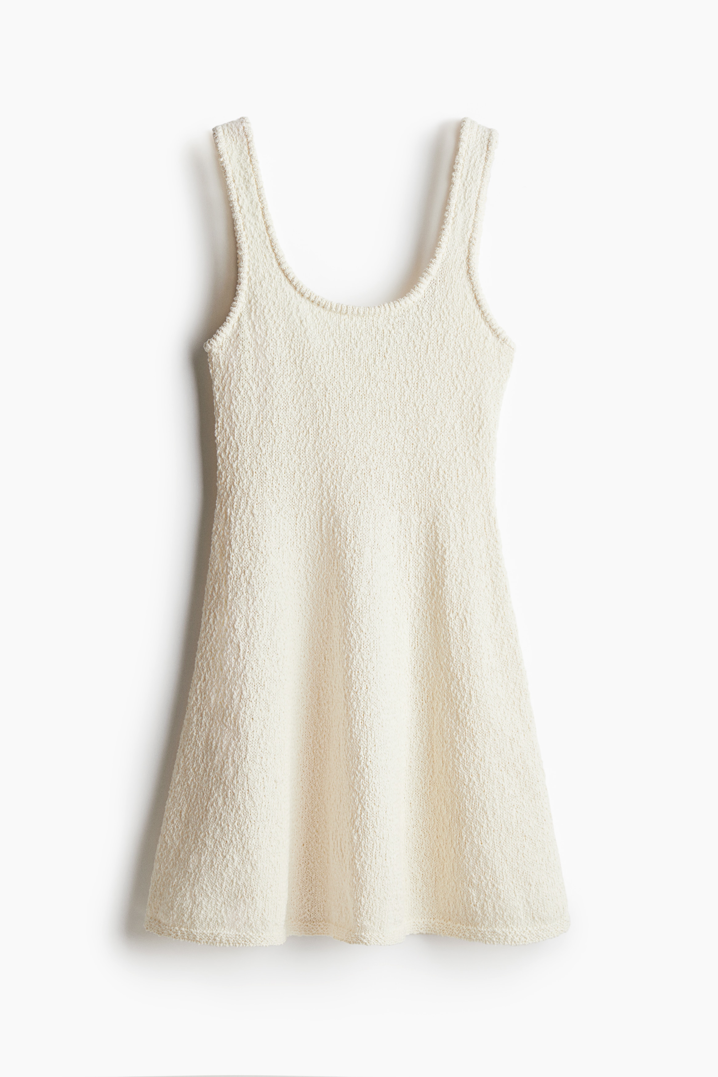 Slub-knit dress