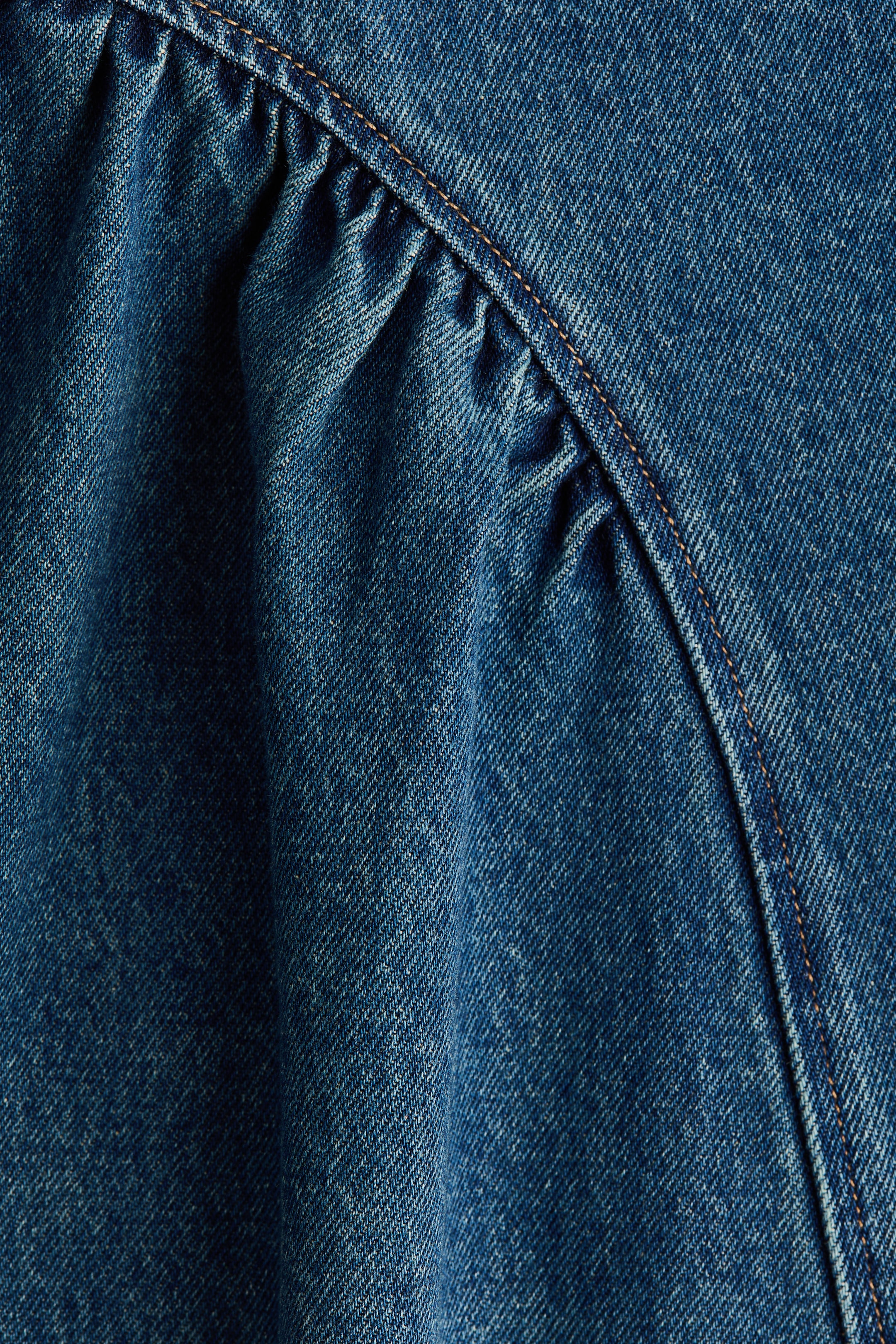 A-Line Denim Skirt