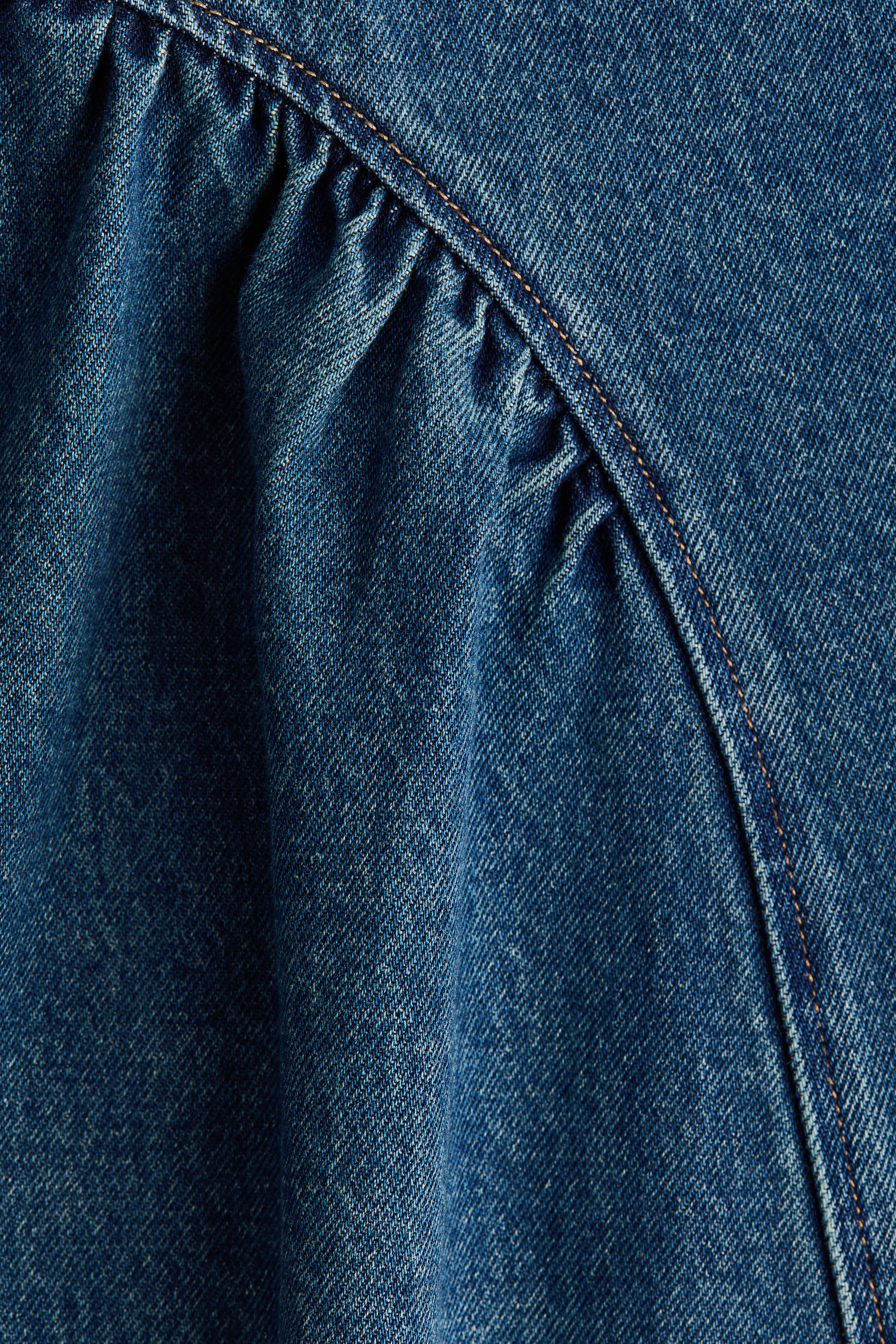A-Line Denim Skirt