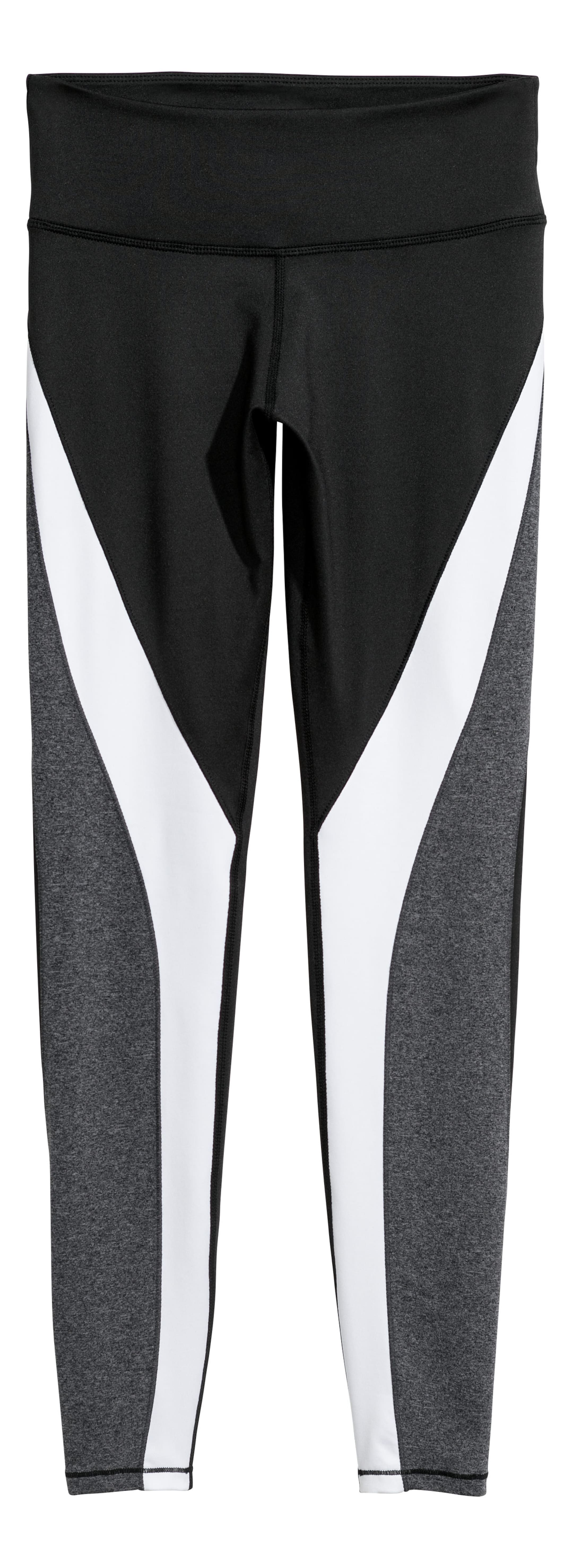 Agrandir l'image: Collant training - Noir/blanc - FEMME | H&M FR 1