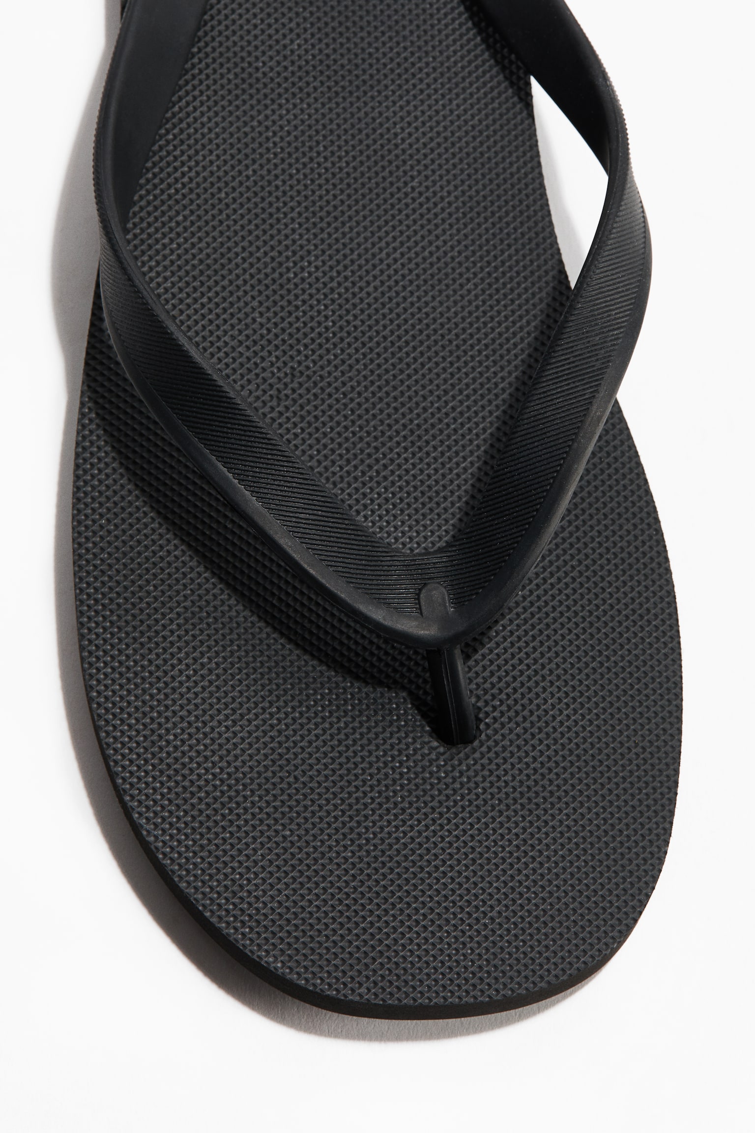 Rubber flip flops - Black - 1
