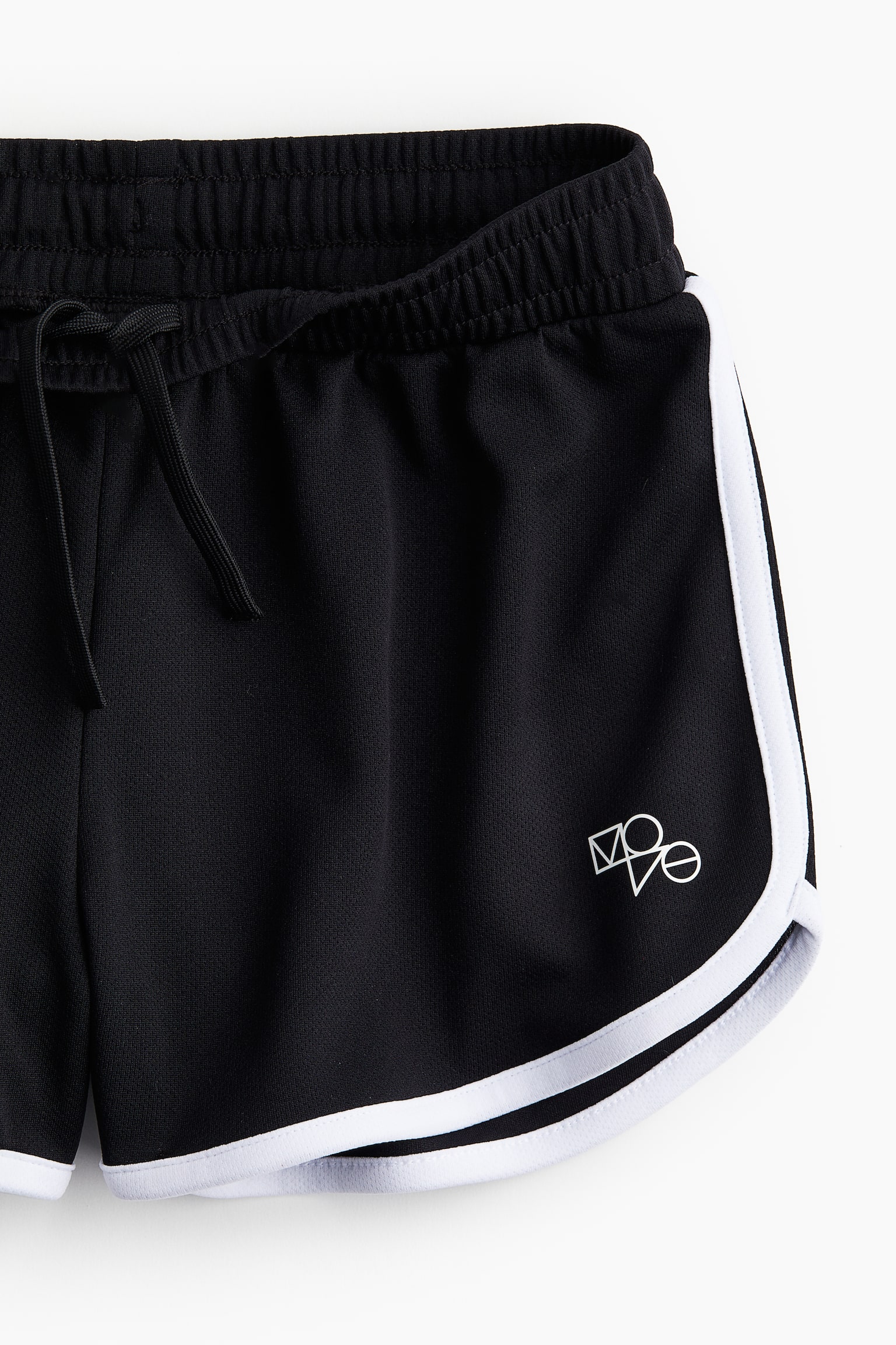 Activewear Shorts In DryMove™ - Black/Light purple/Pink/Purple/Light beige - 3