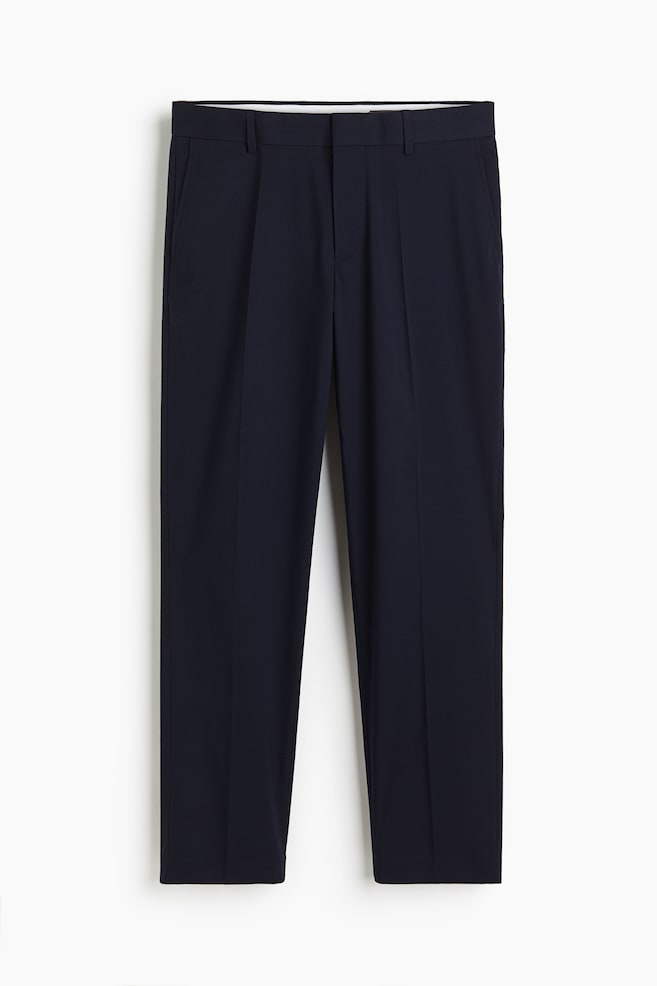 Regular Fit Suit trousers - Navy blue/Black - 2